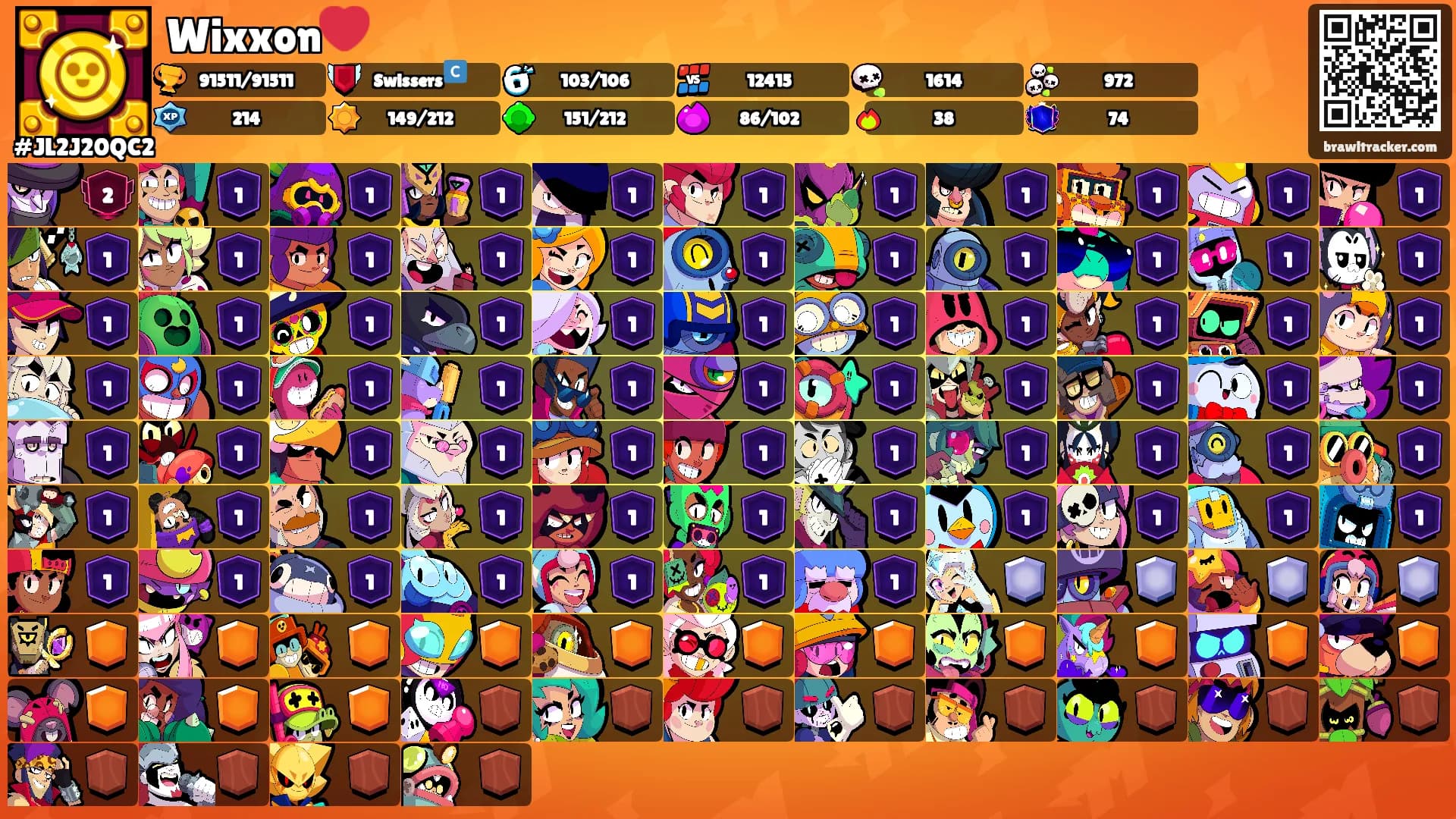 Wixxon❤️'s Ranks