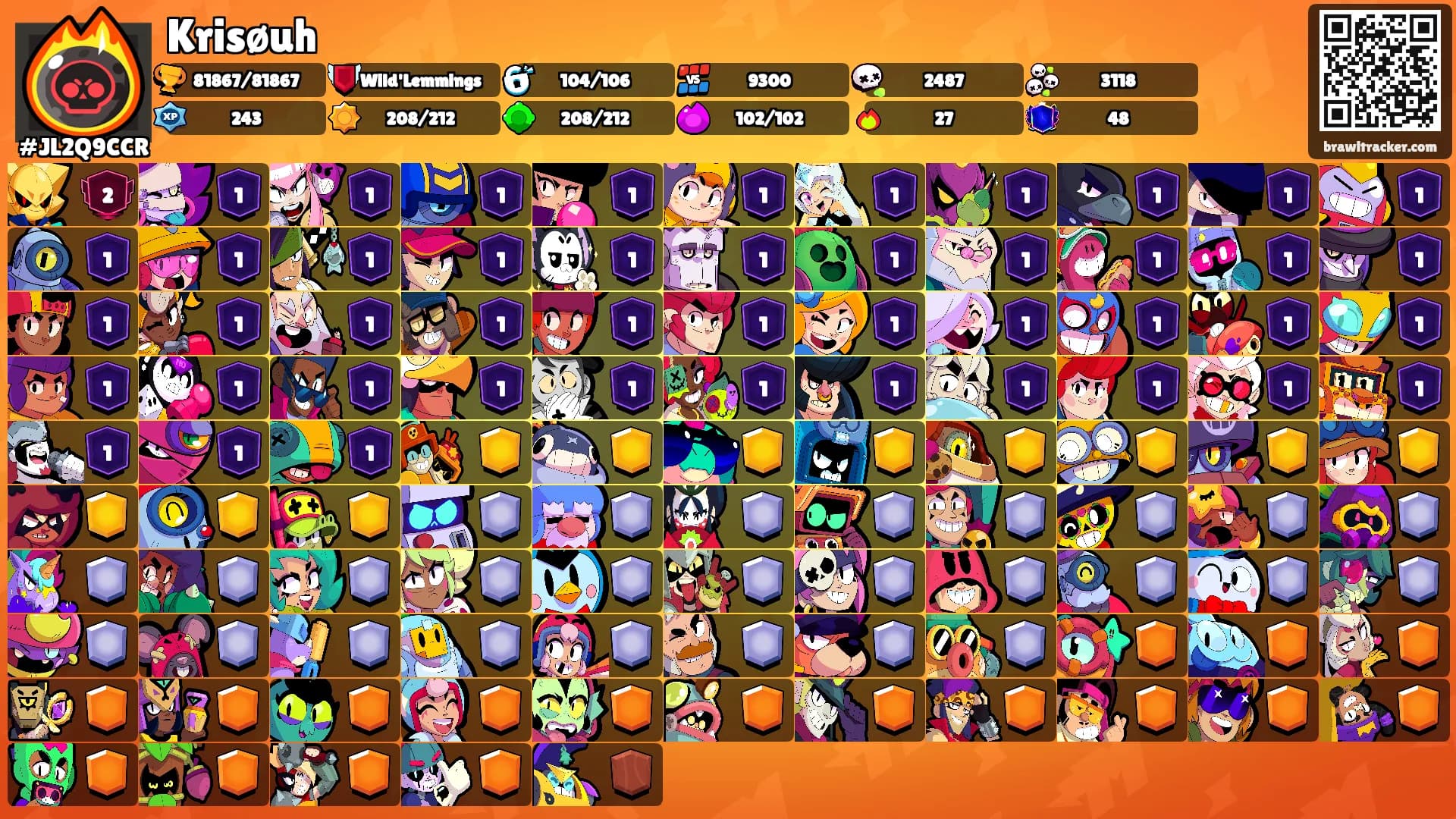 Krisøuh's Ranks