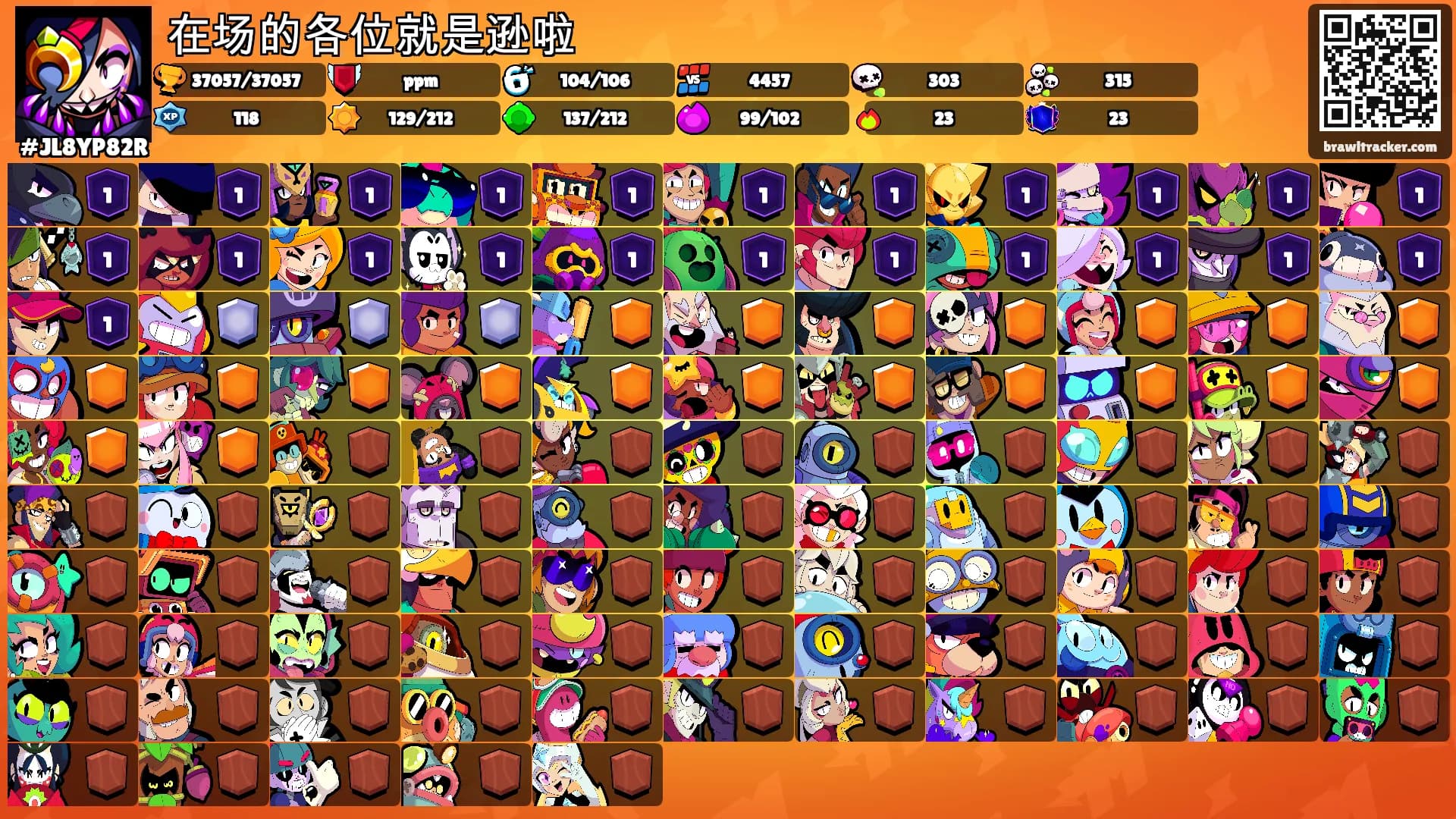 在场的各位就是逊啦's Ranks