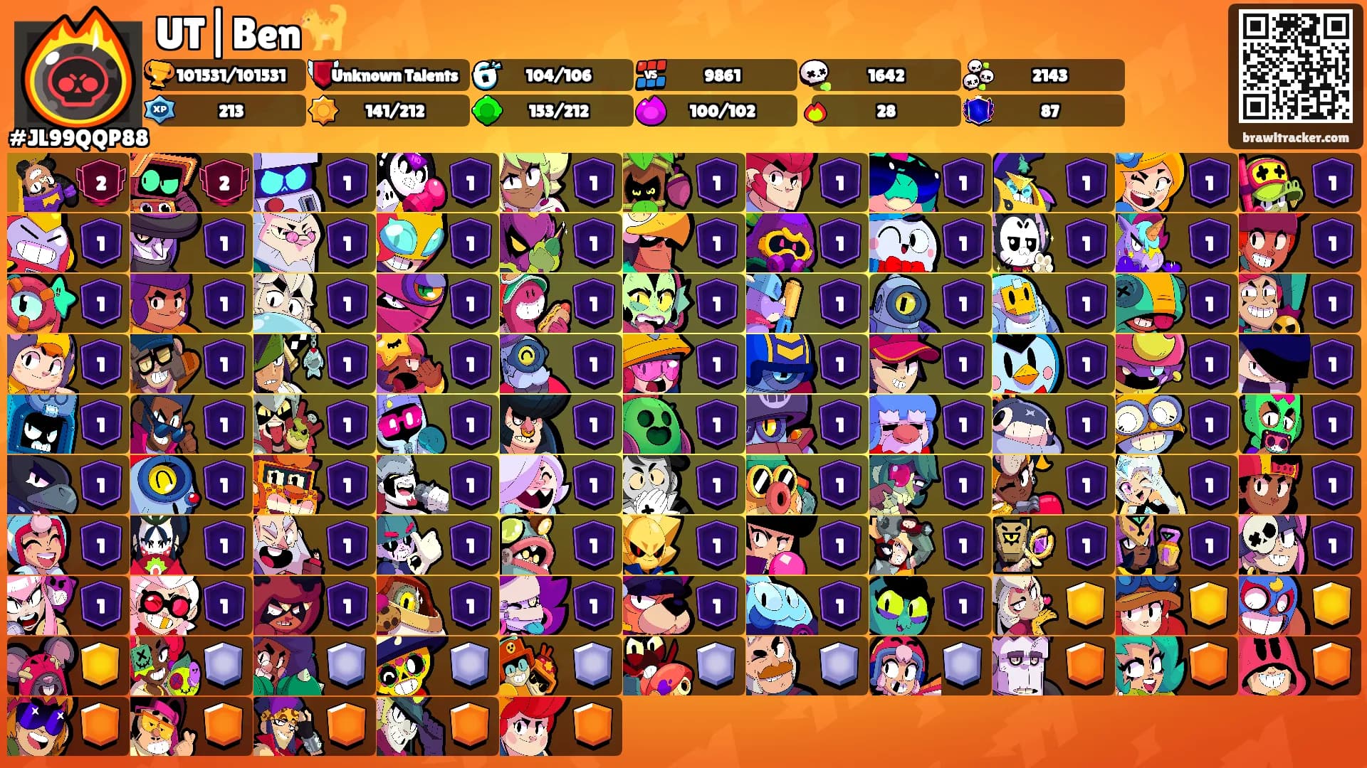UT|Ben🐈's Ranks