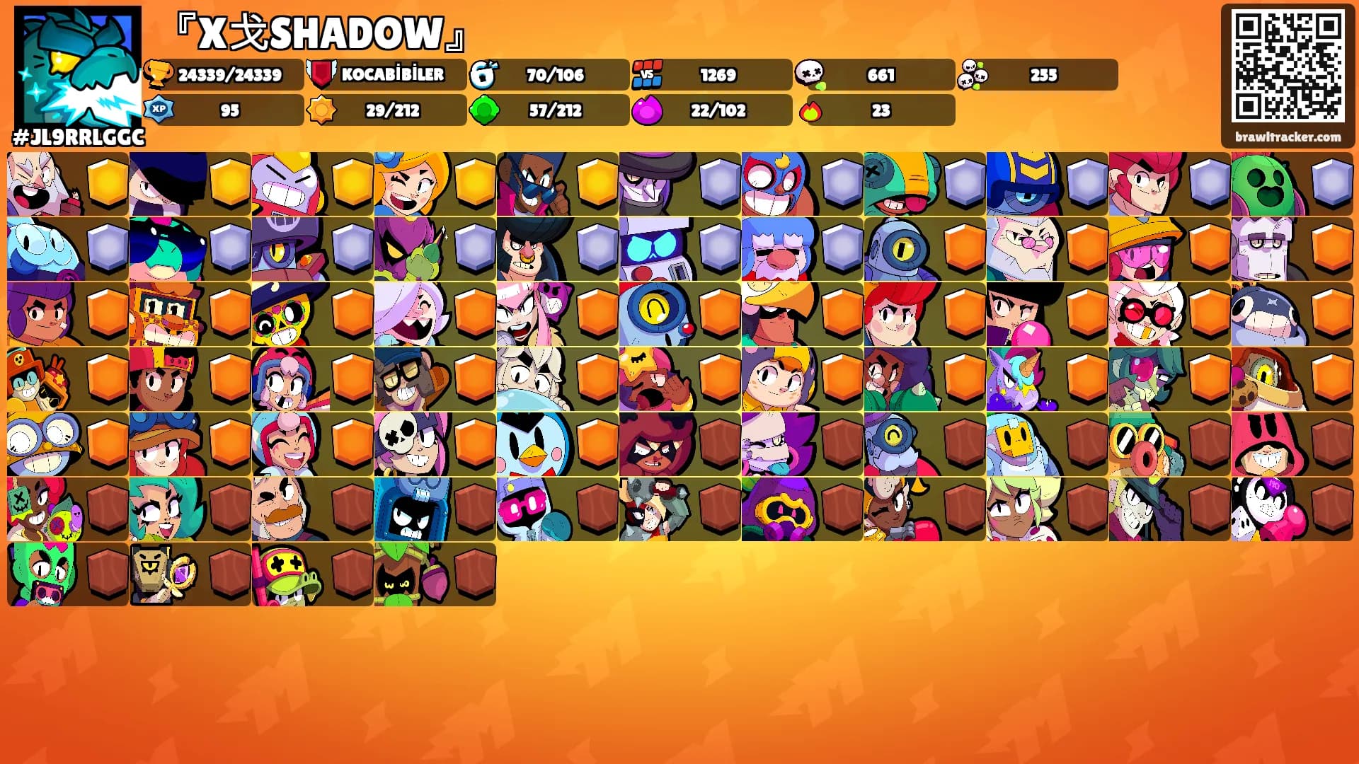 『X戈SHADOW』's Ranks