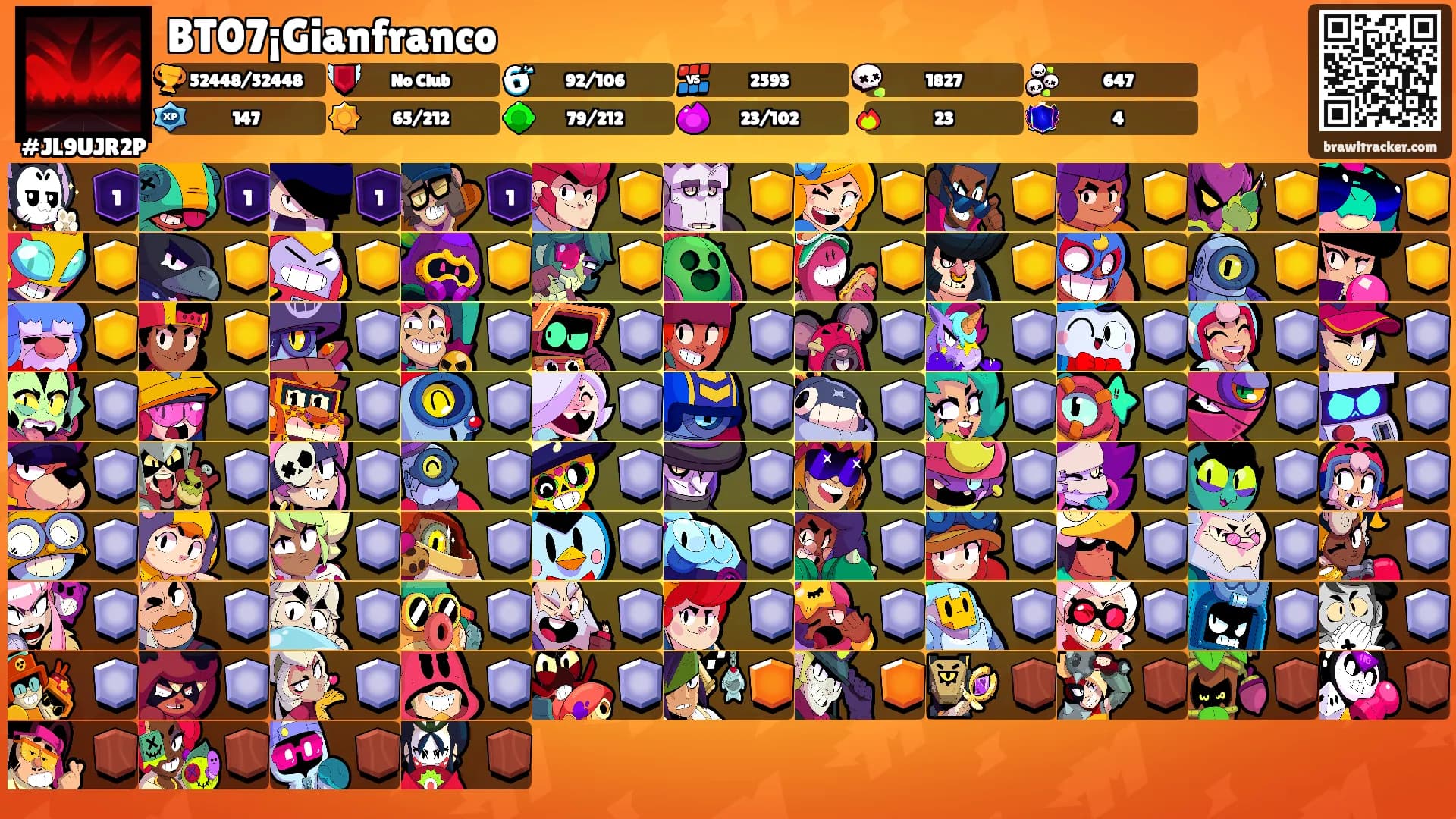BT07¡Gianfranco's Ranks