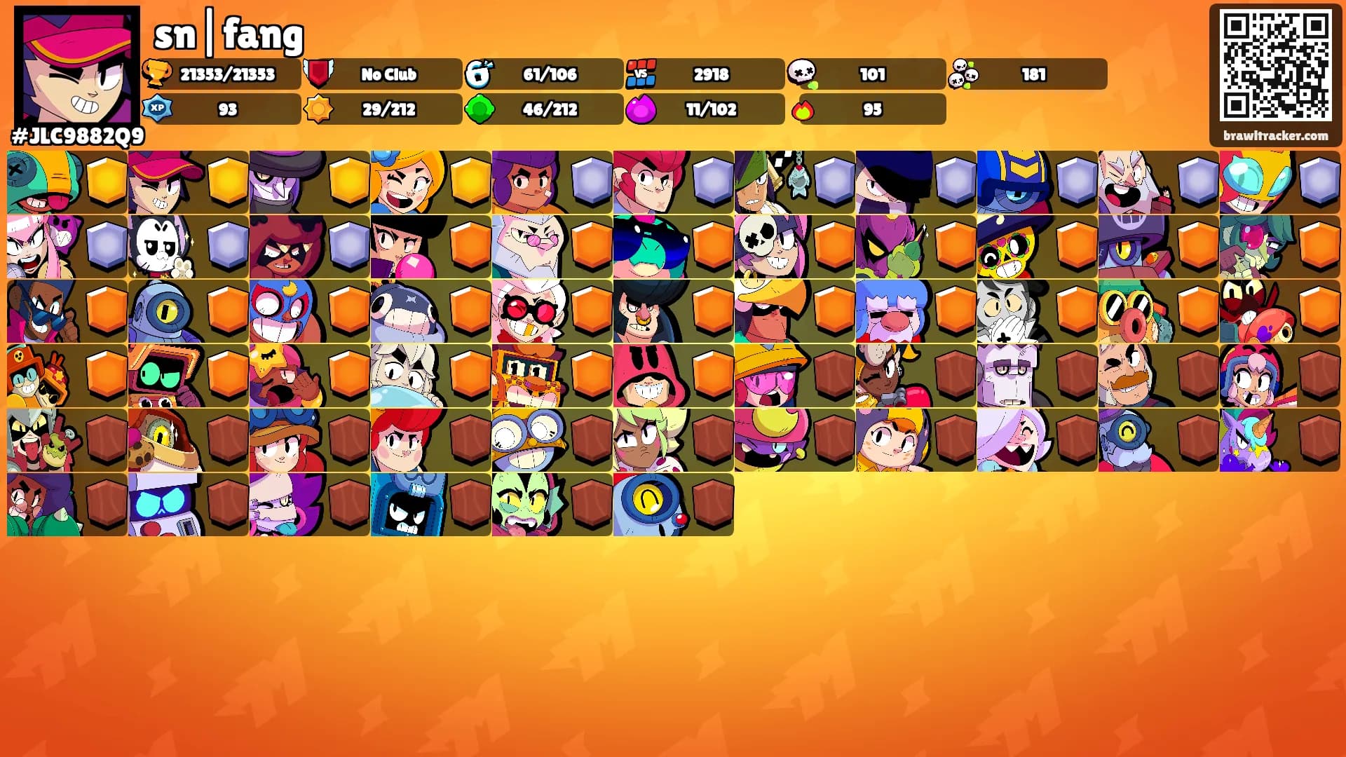 sn|fang's Ranks