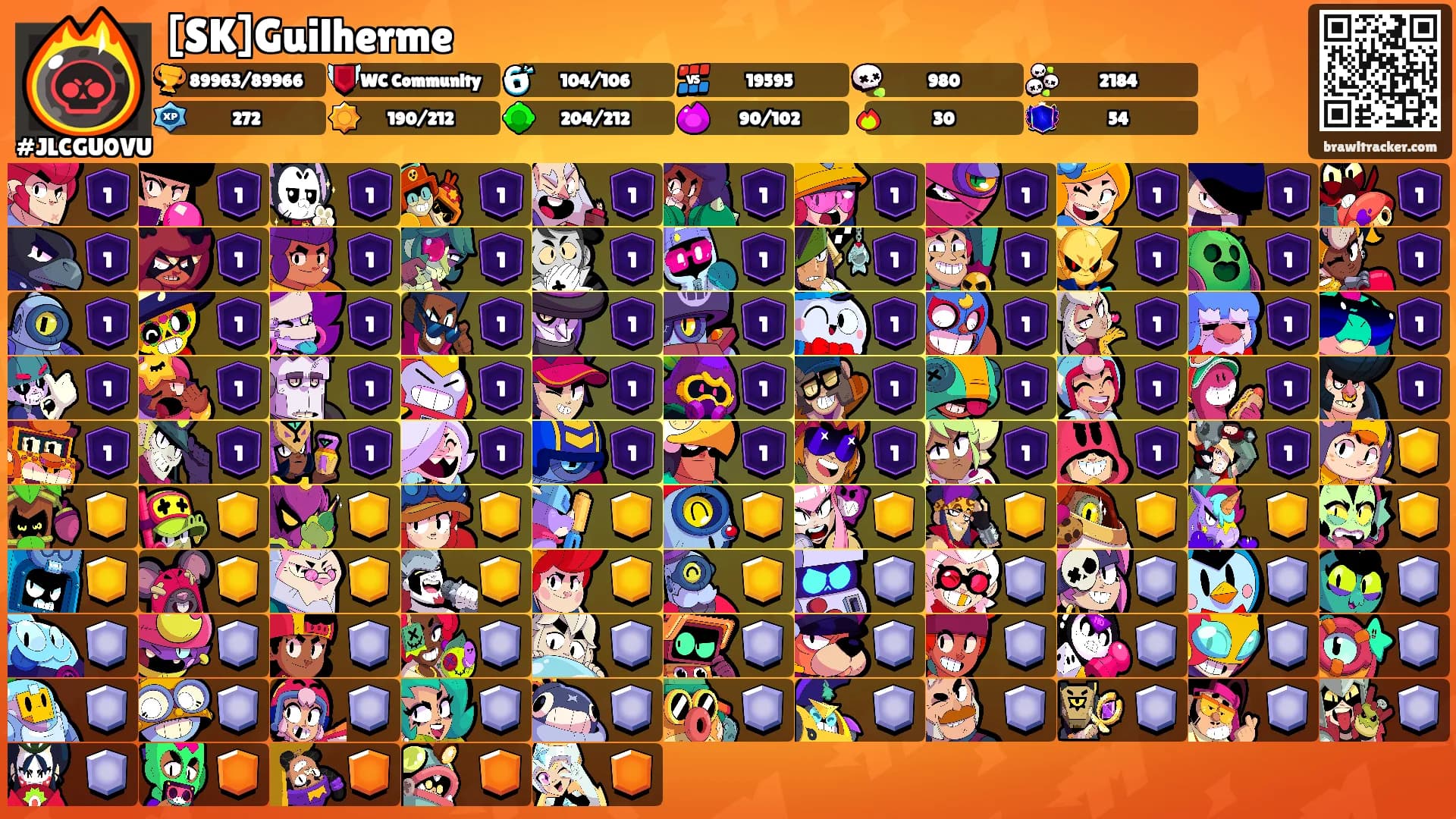 [SK]Guilherme's Ranks