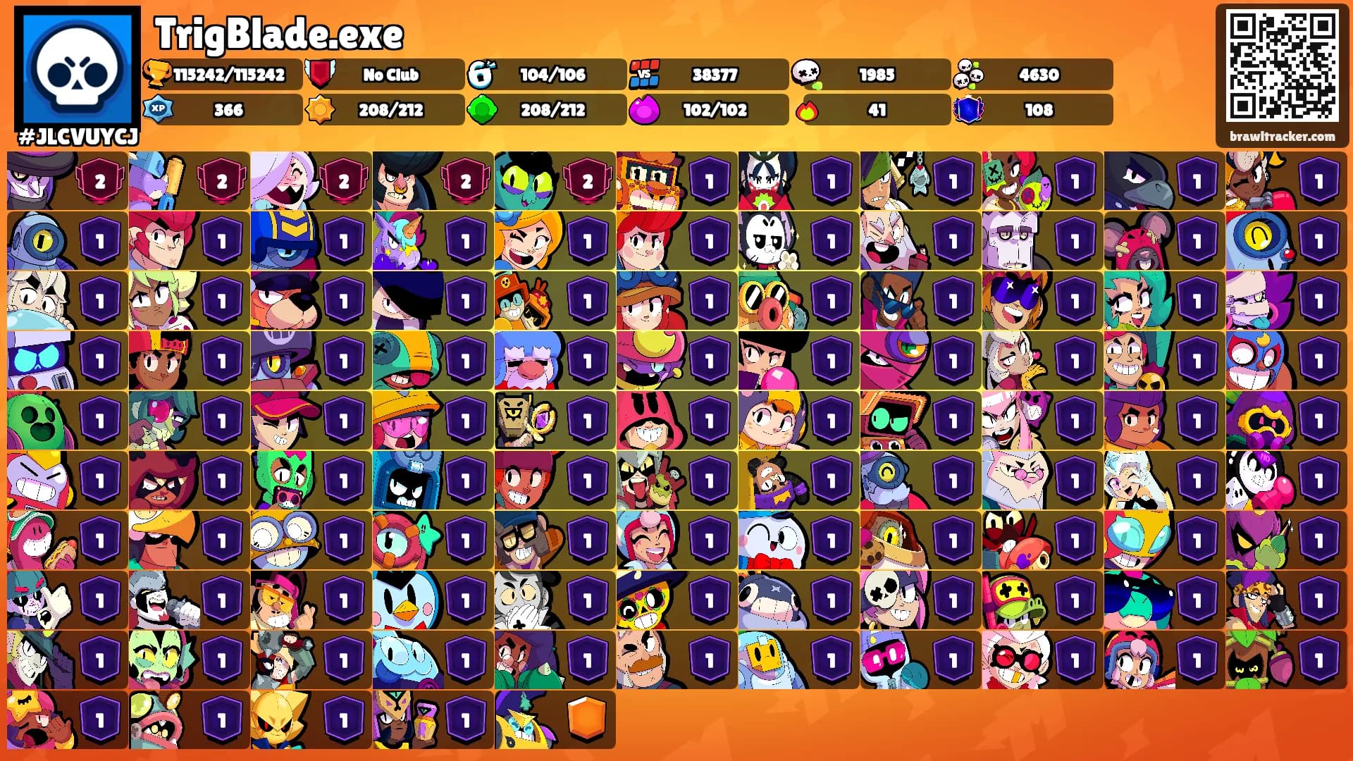 TrigBlade.exe's Ranks