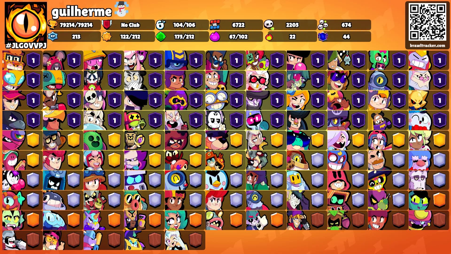guilherme ☃️'s Ranks