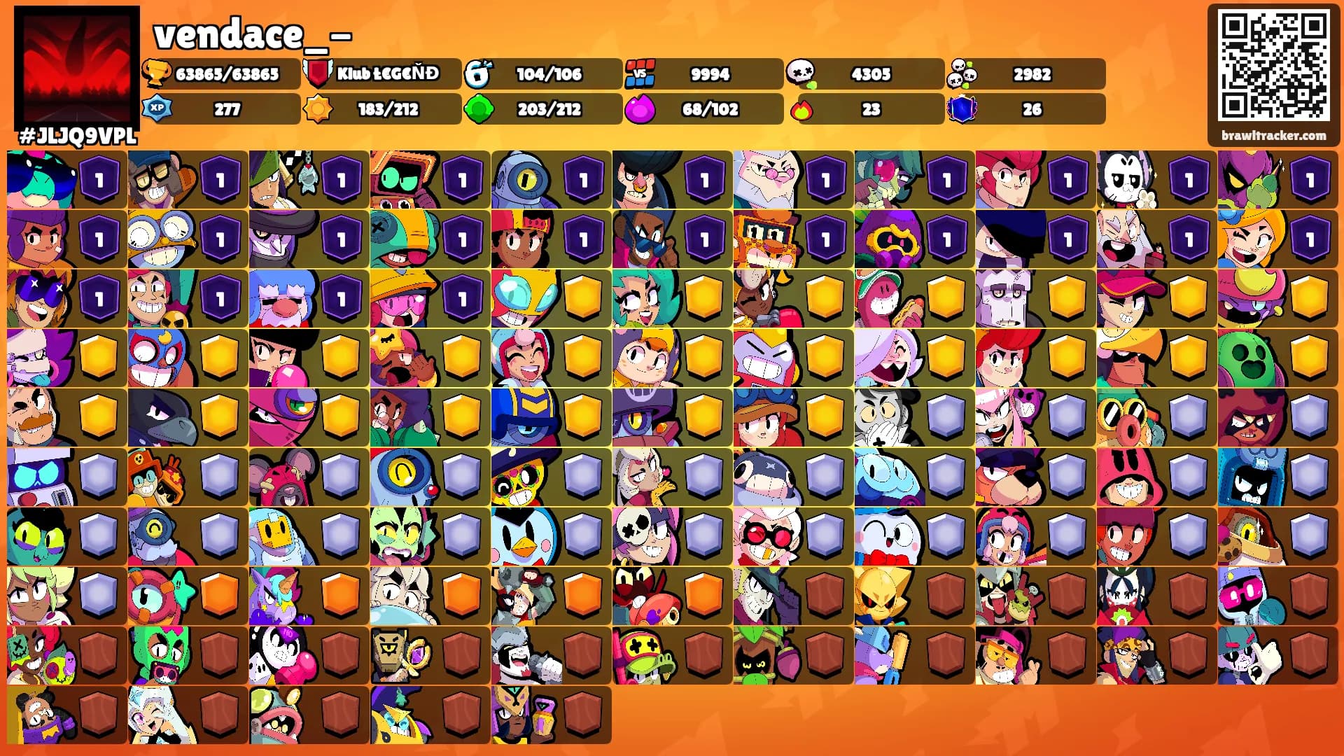 vendace_-'s Ranks