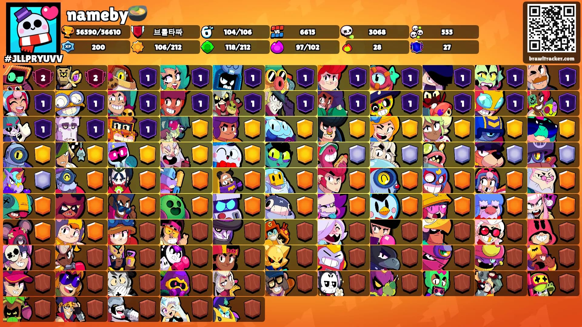 nameby🍲's Ranks