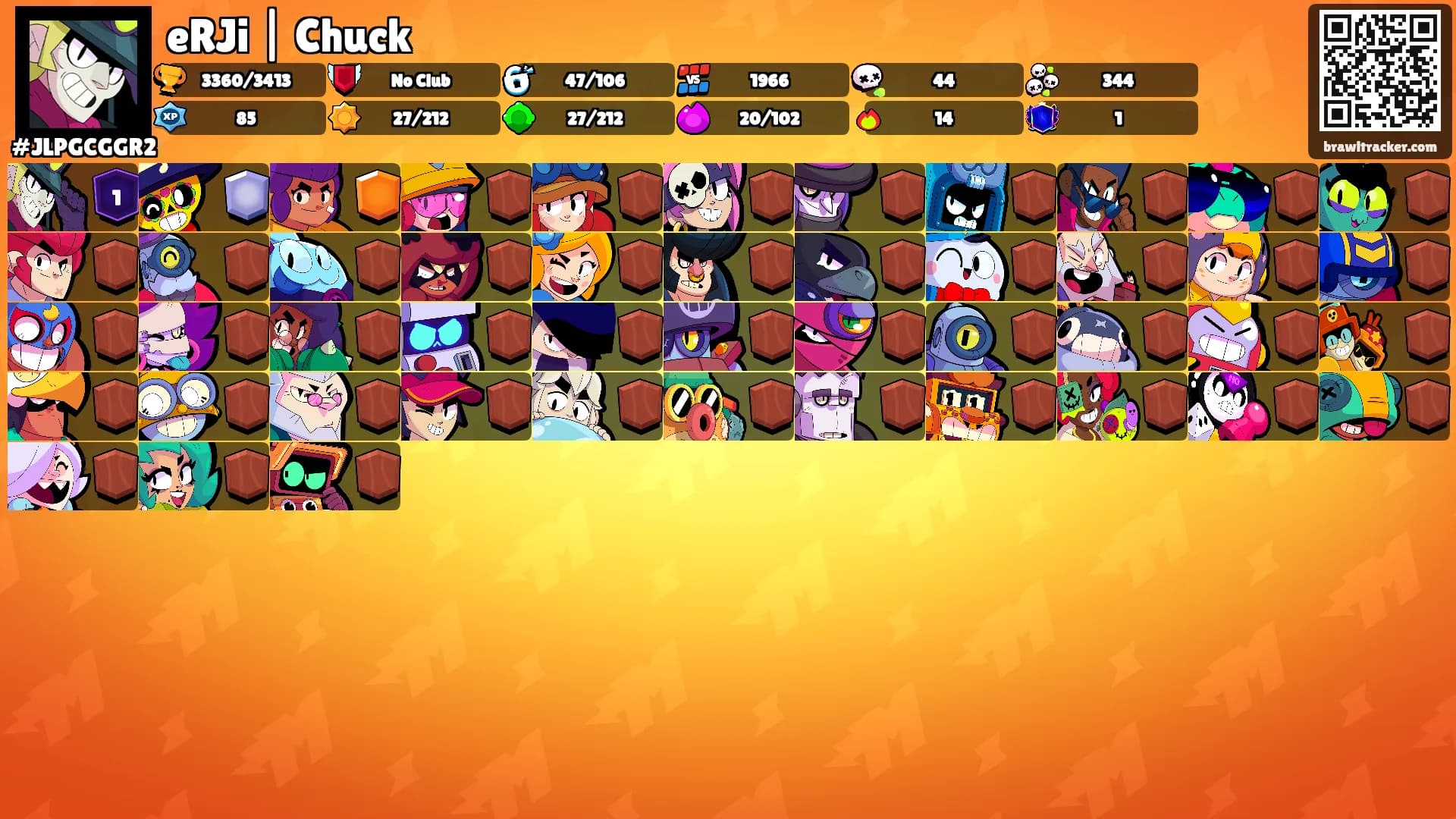eRJi | Chuck's Ranks