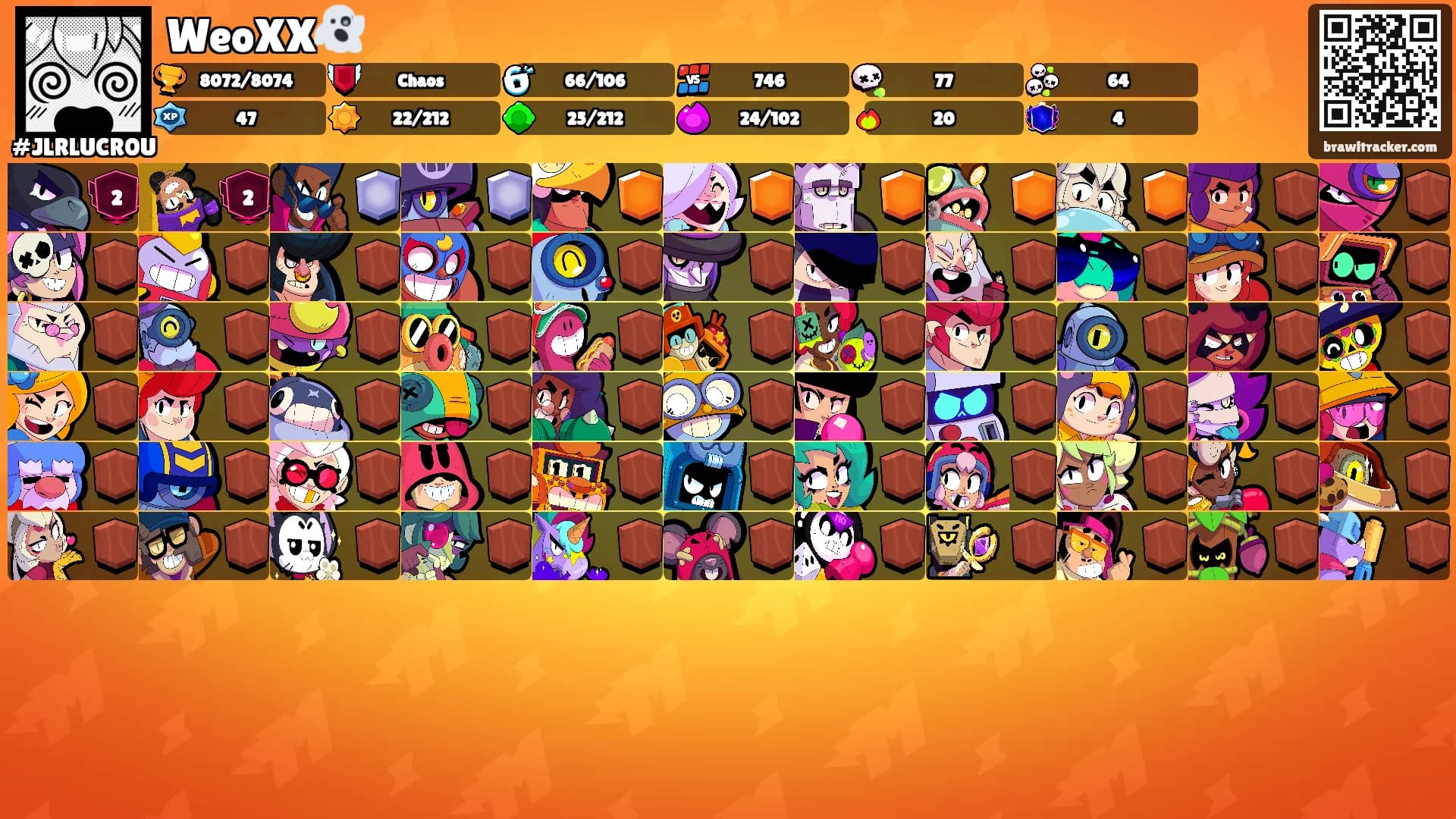 WeoXX👻's Ranks