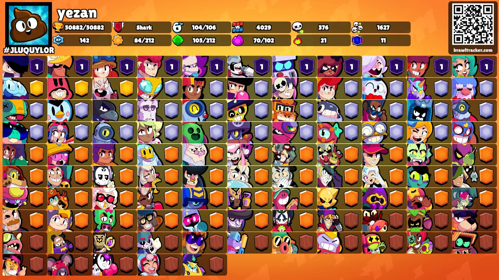 yezan's Ranks