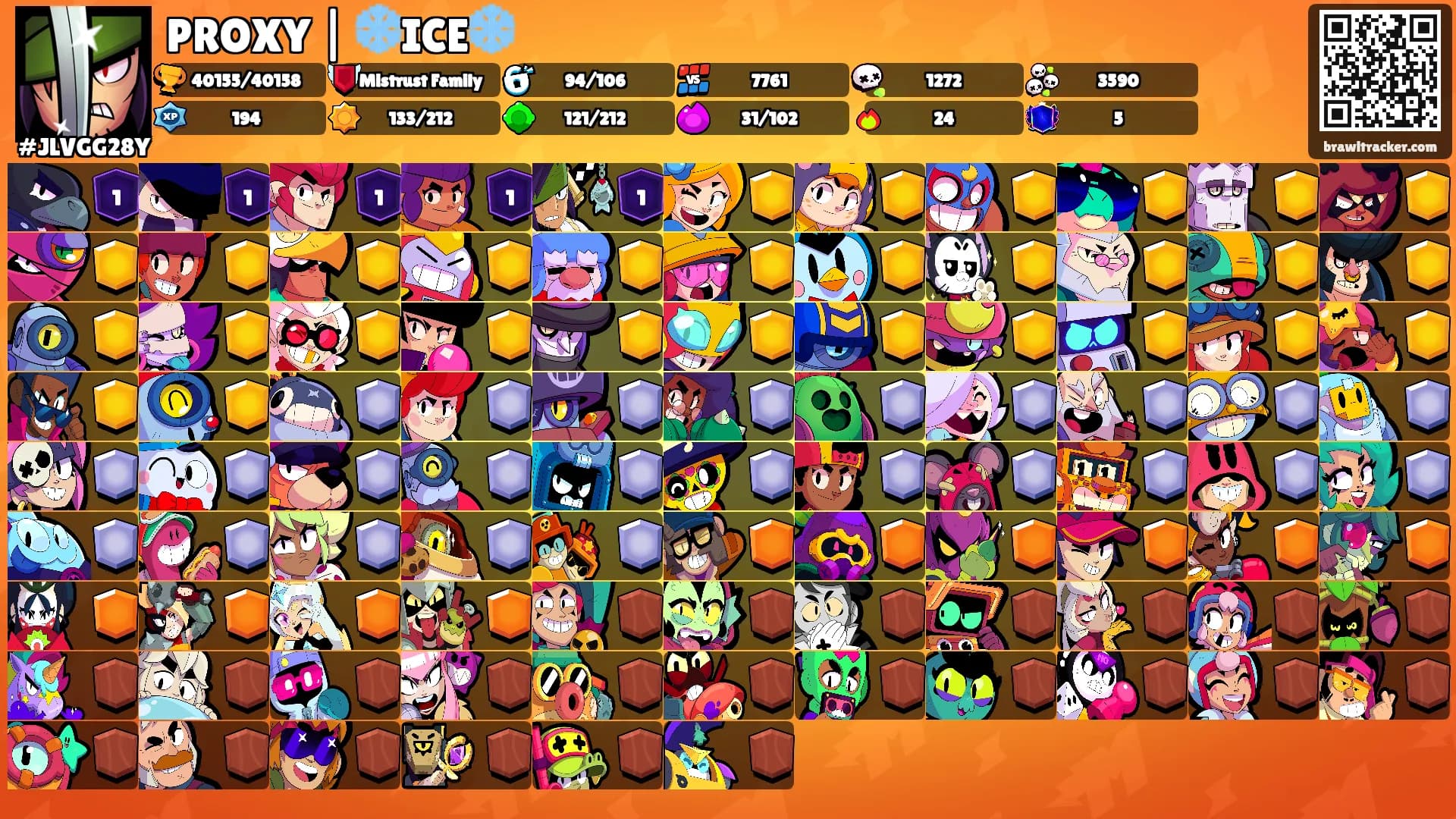 PROXY | ❄️ICE❄️'s Ranks