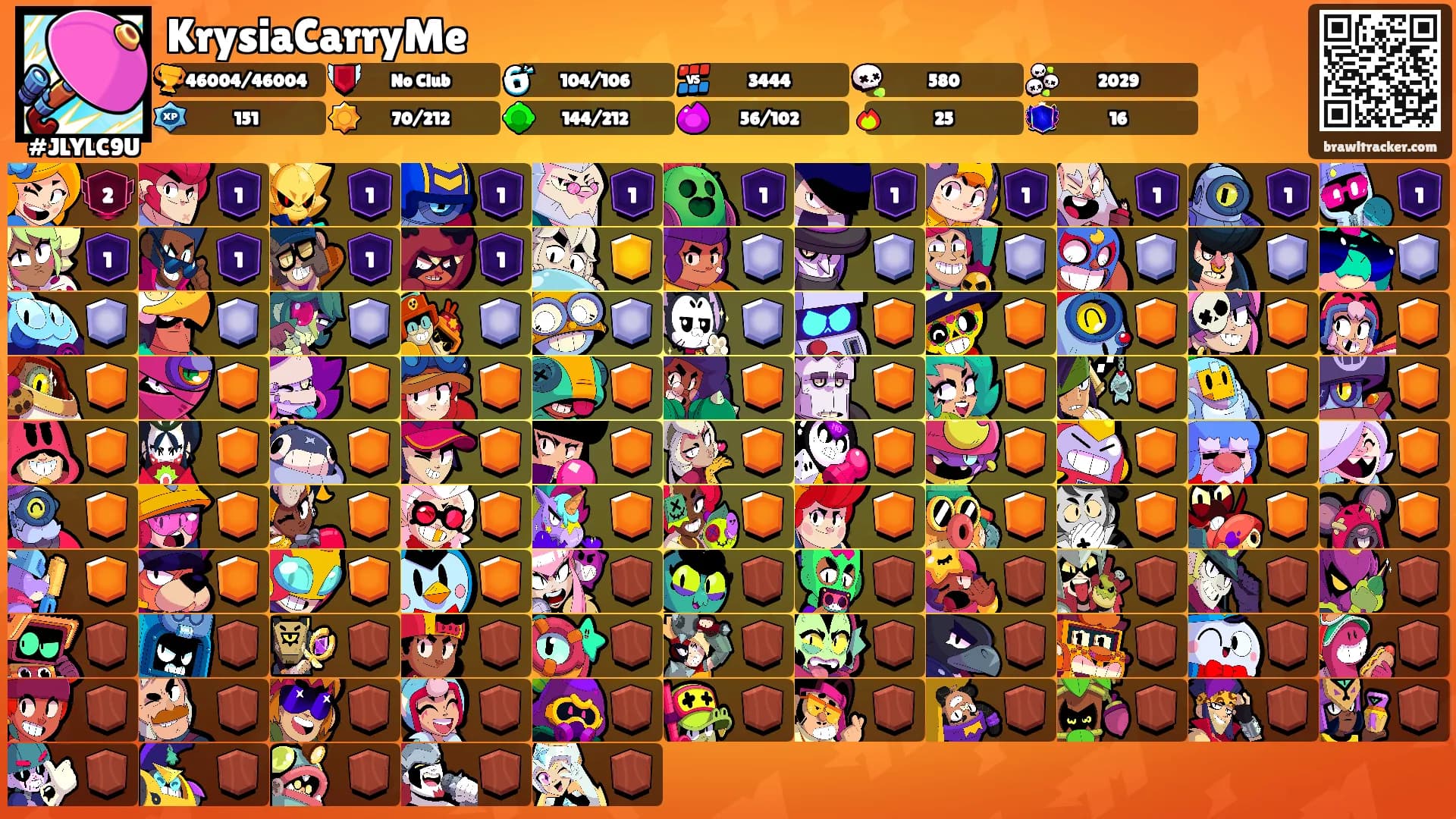 KrysiaCarryMe's Ranks