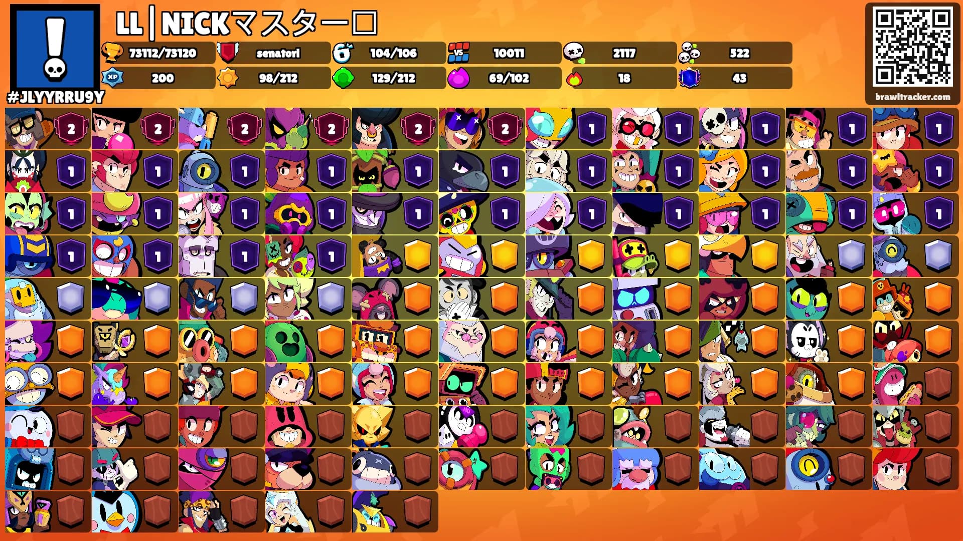 🌩LL|NICKマスター🌩's Ranks