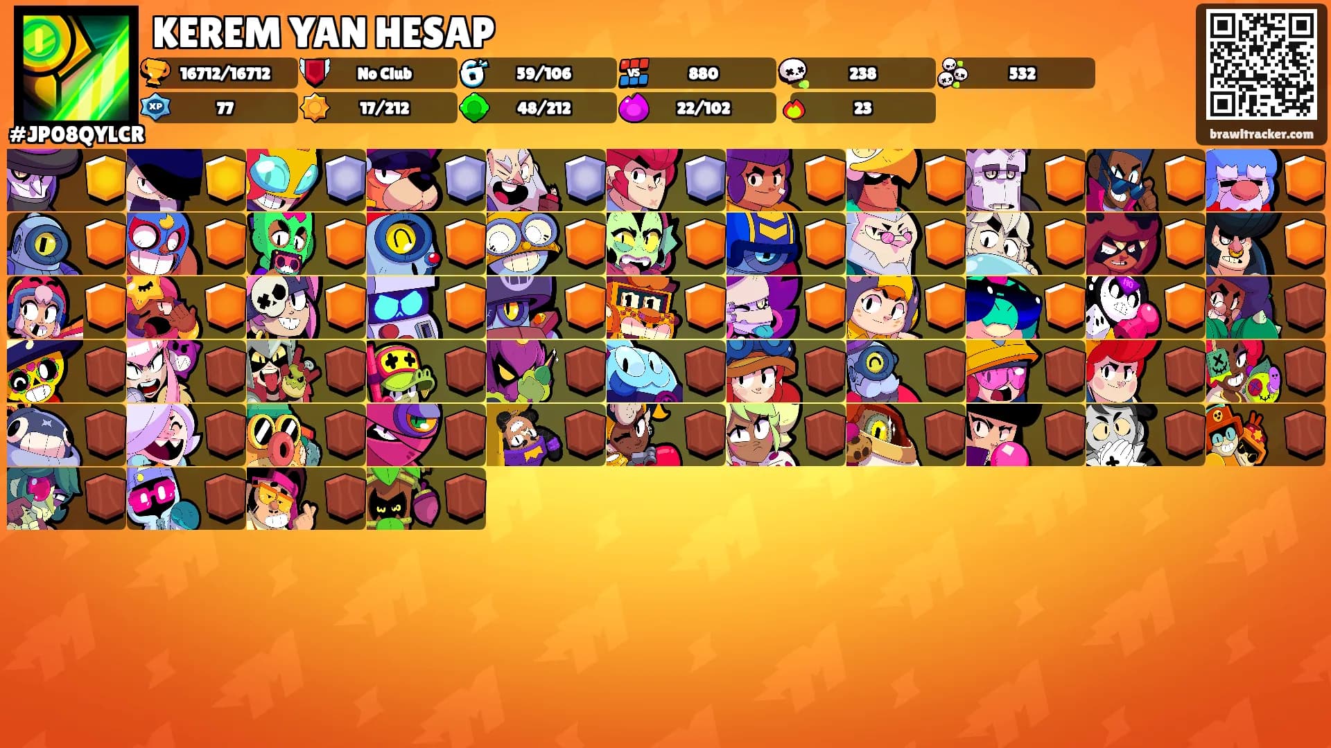 KEREM YAN HESAP's Ranks