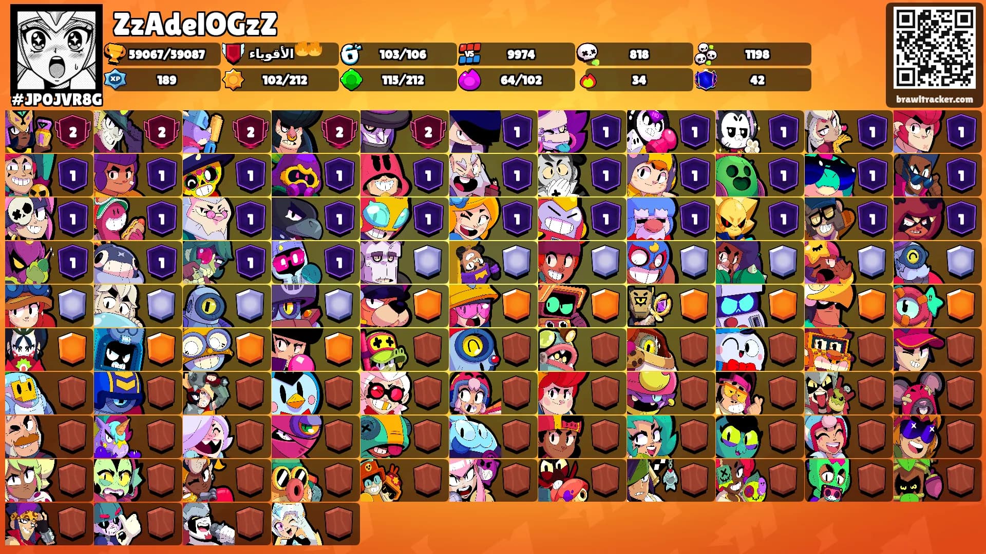 ZzAdelOGzZ's Ranks