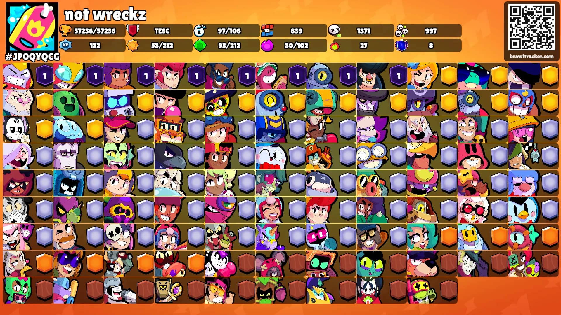 not wreckz's Ranks