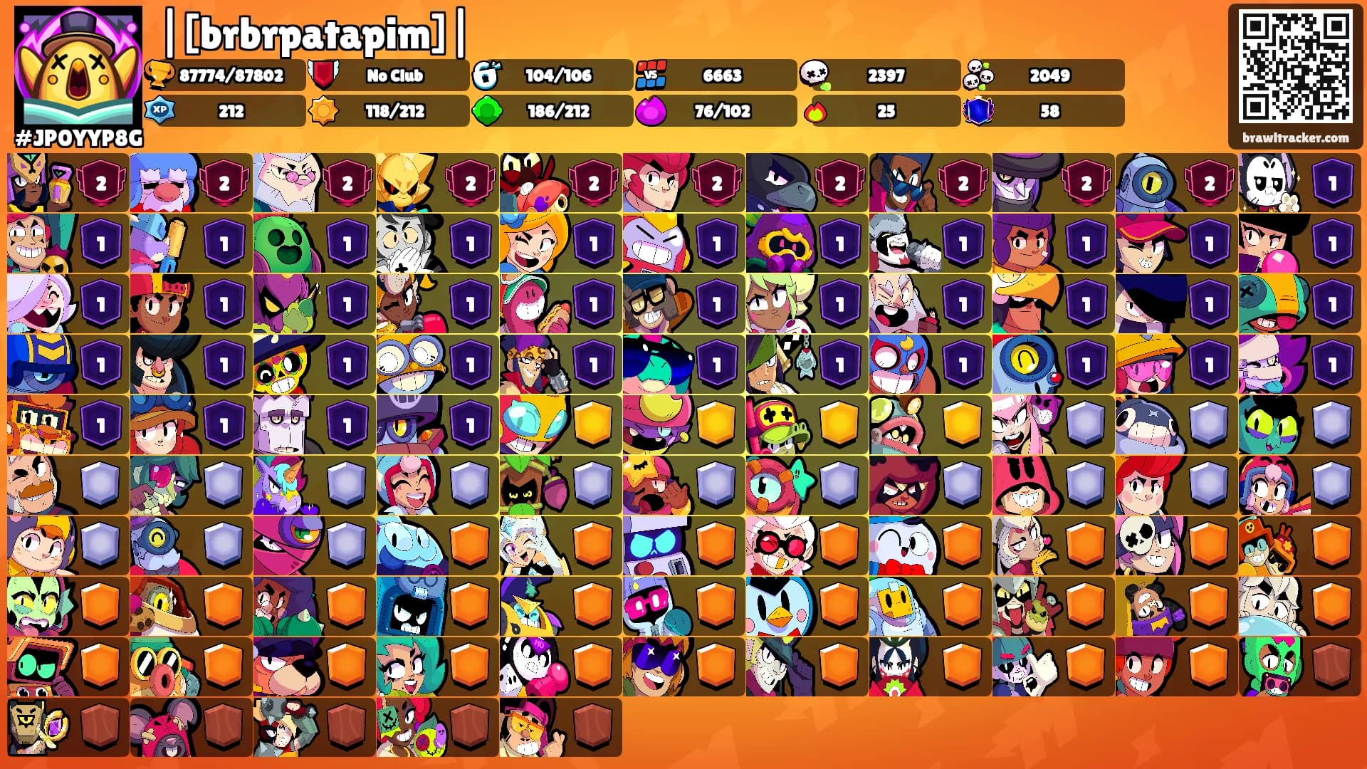|[brbrpatapim]|'s Ranks