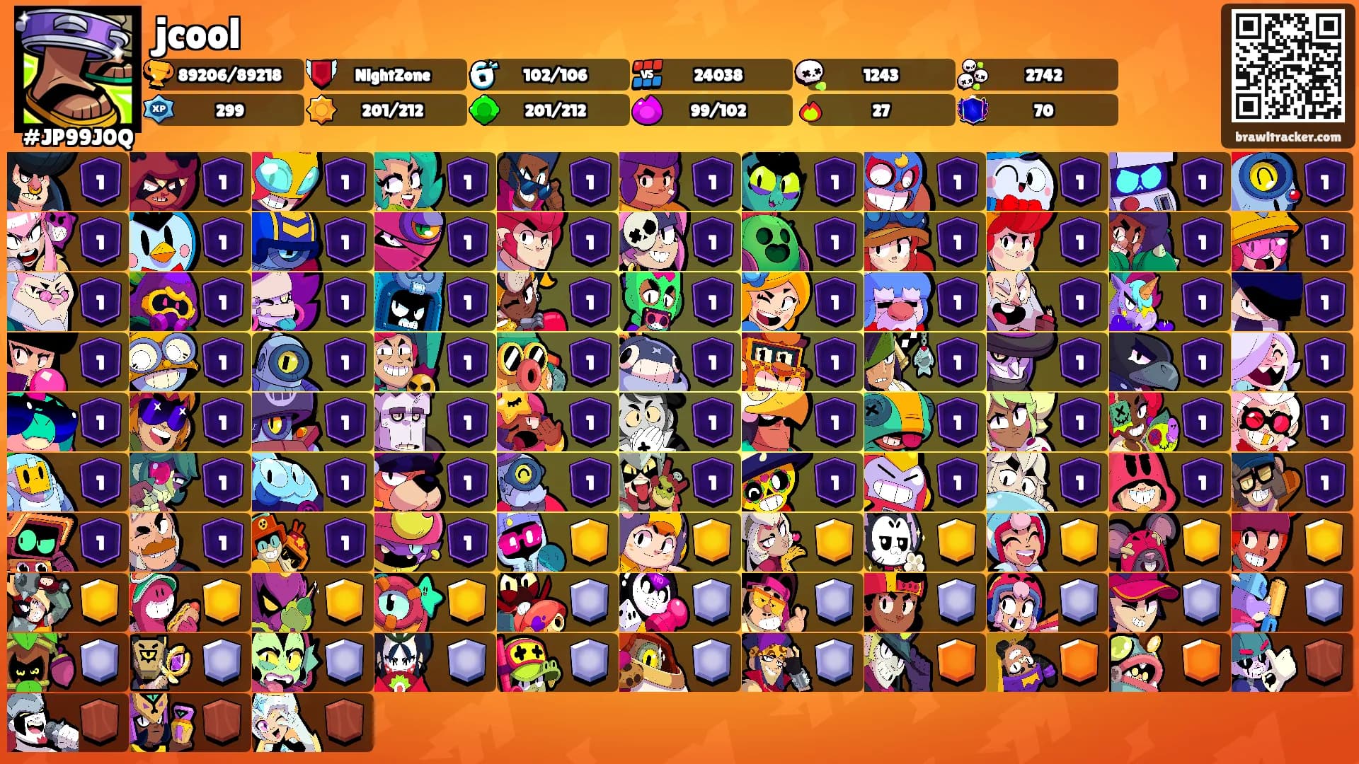 jcool's Ranks