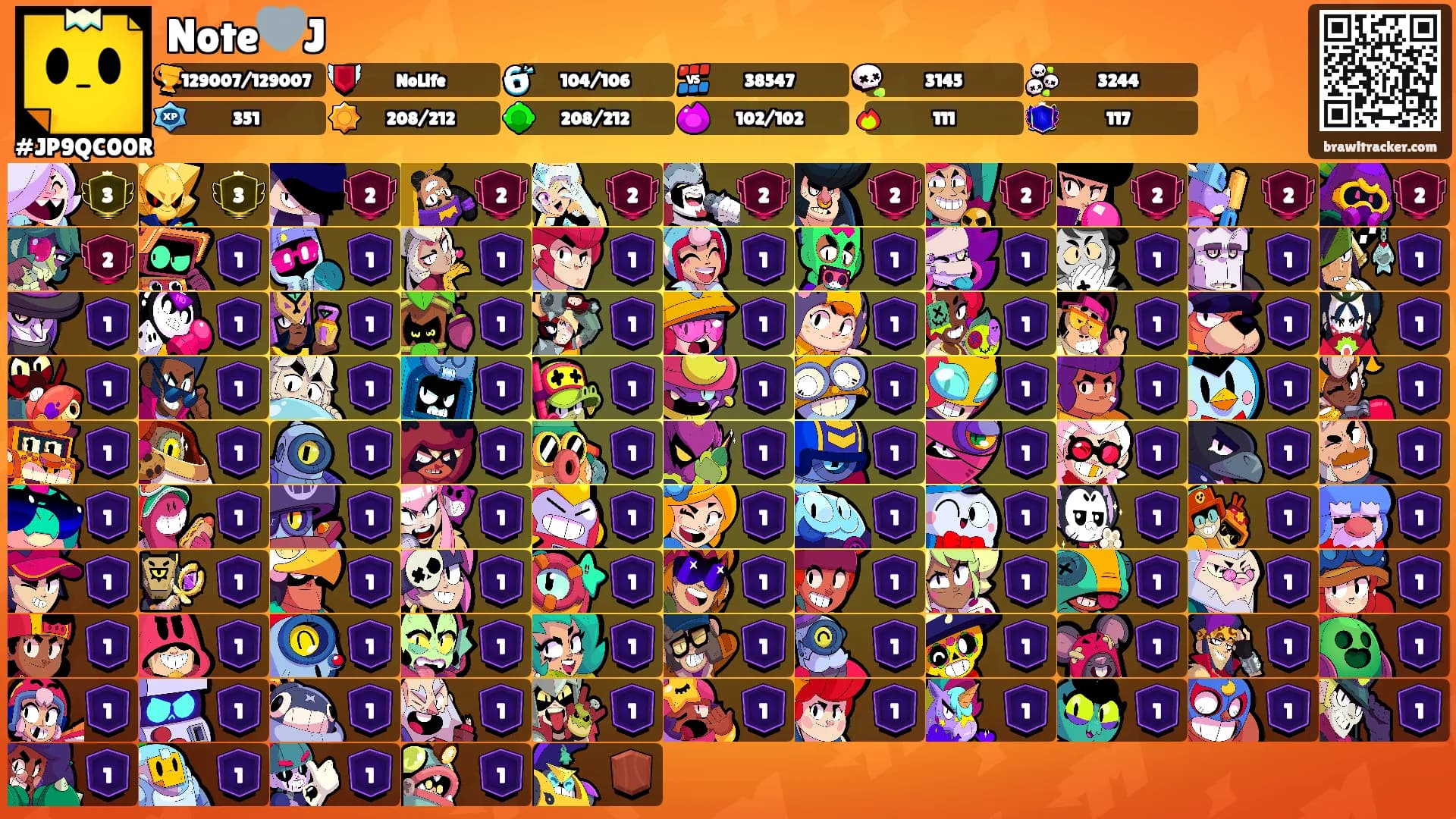 Note🩶J's Ranks