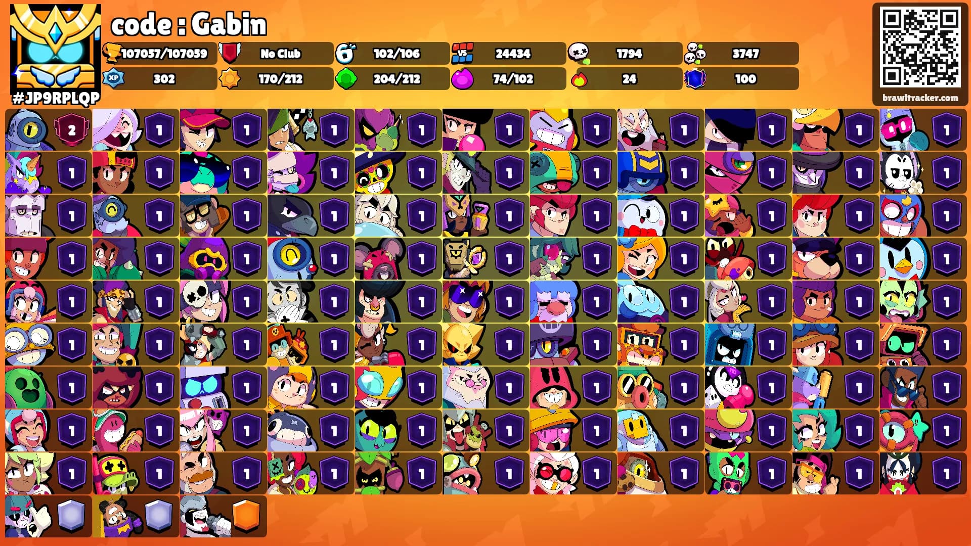 code : Gabin's Ranks