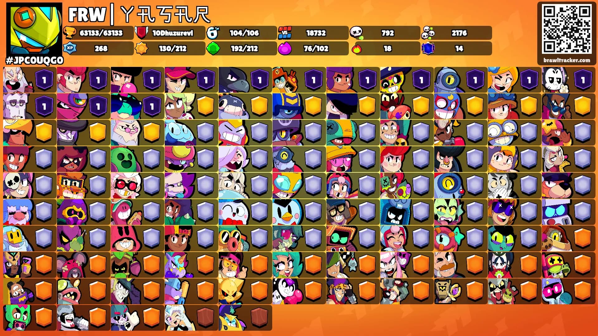 FRW|ㄚ卂丂卂尺's Ranks