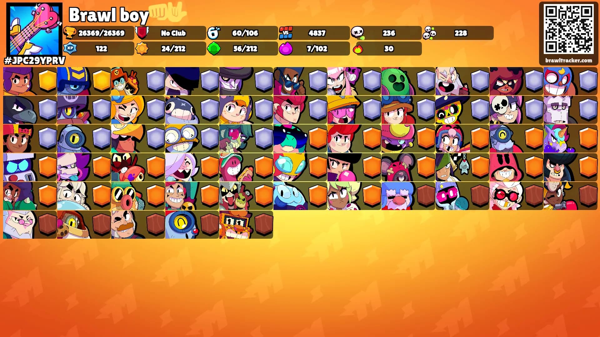 Brawl boy👊🤟's Ranks