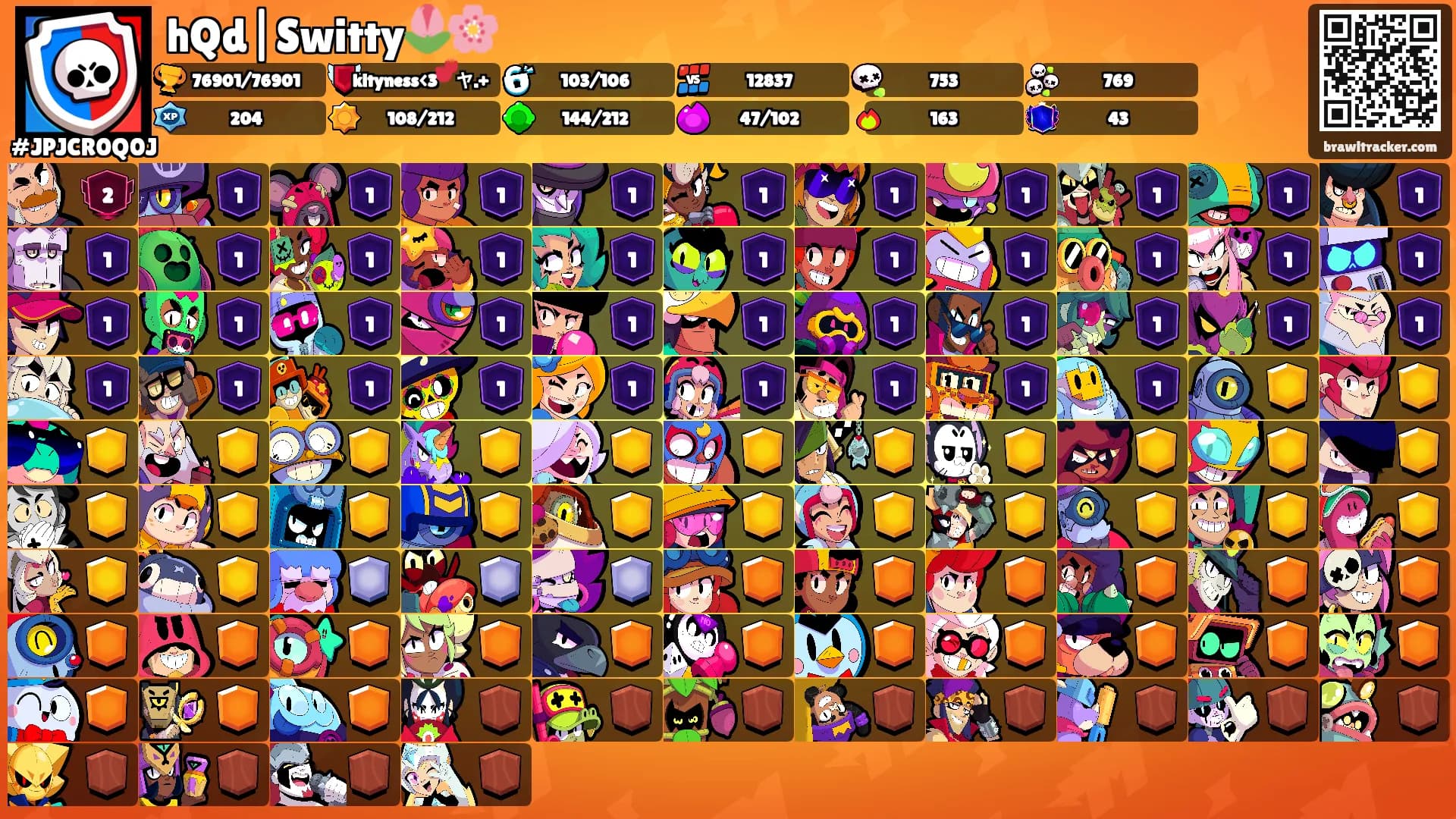hQd|Switty🌷🌸's Ranks
