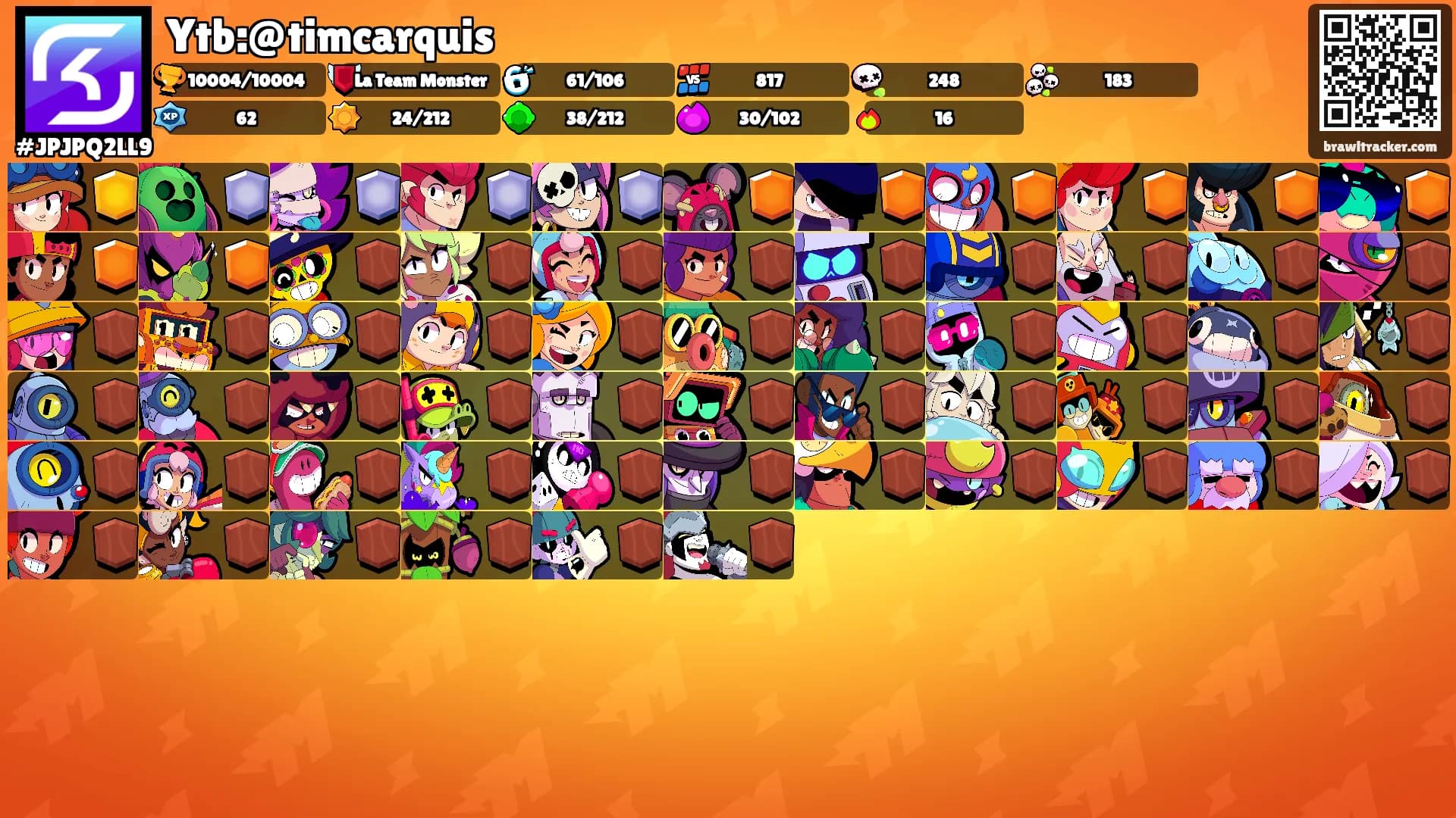 Ytb:@timcarquis's Ranks