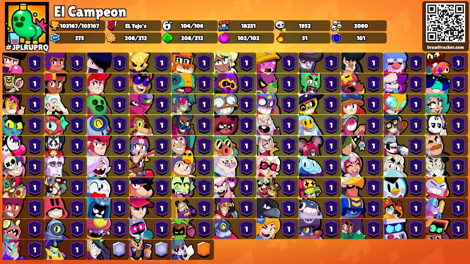 El Campeon's Ranks