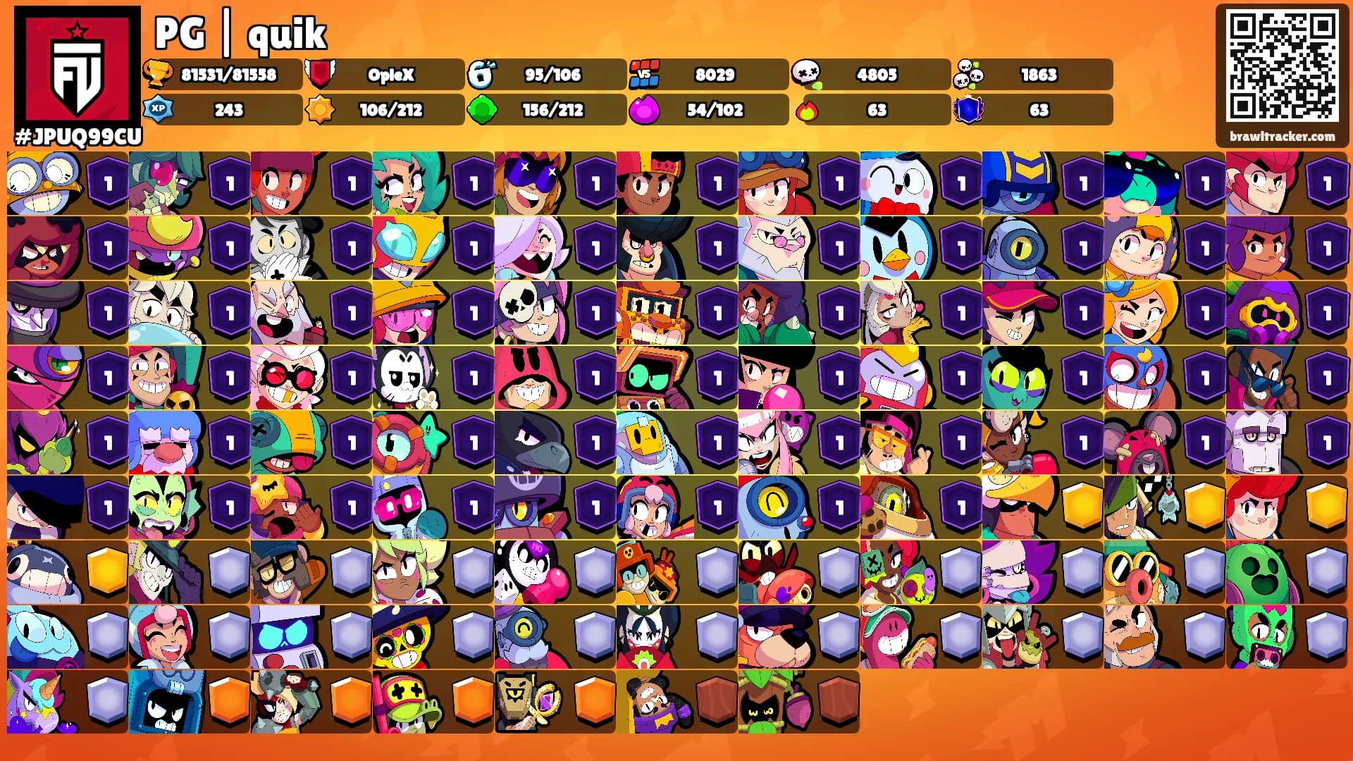 PG | quik's Ranks