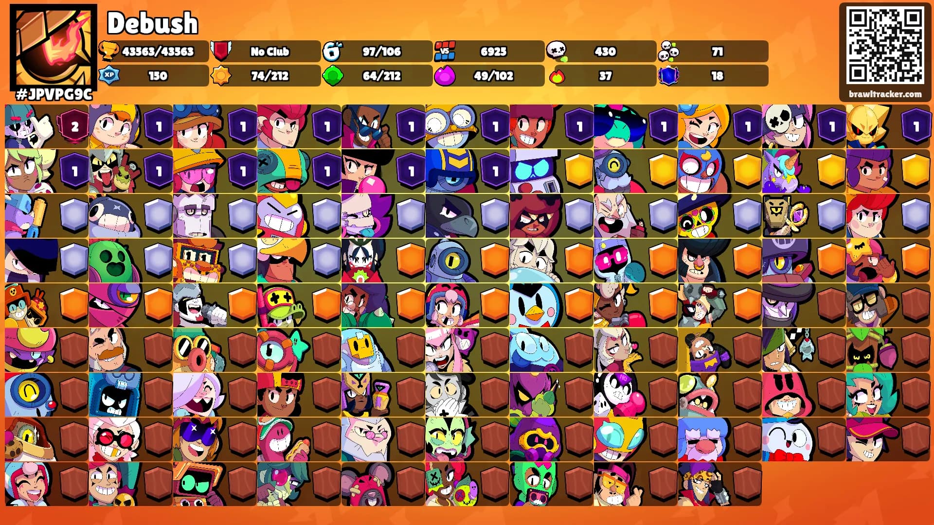 Debush's Ranks