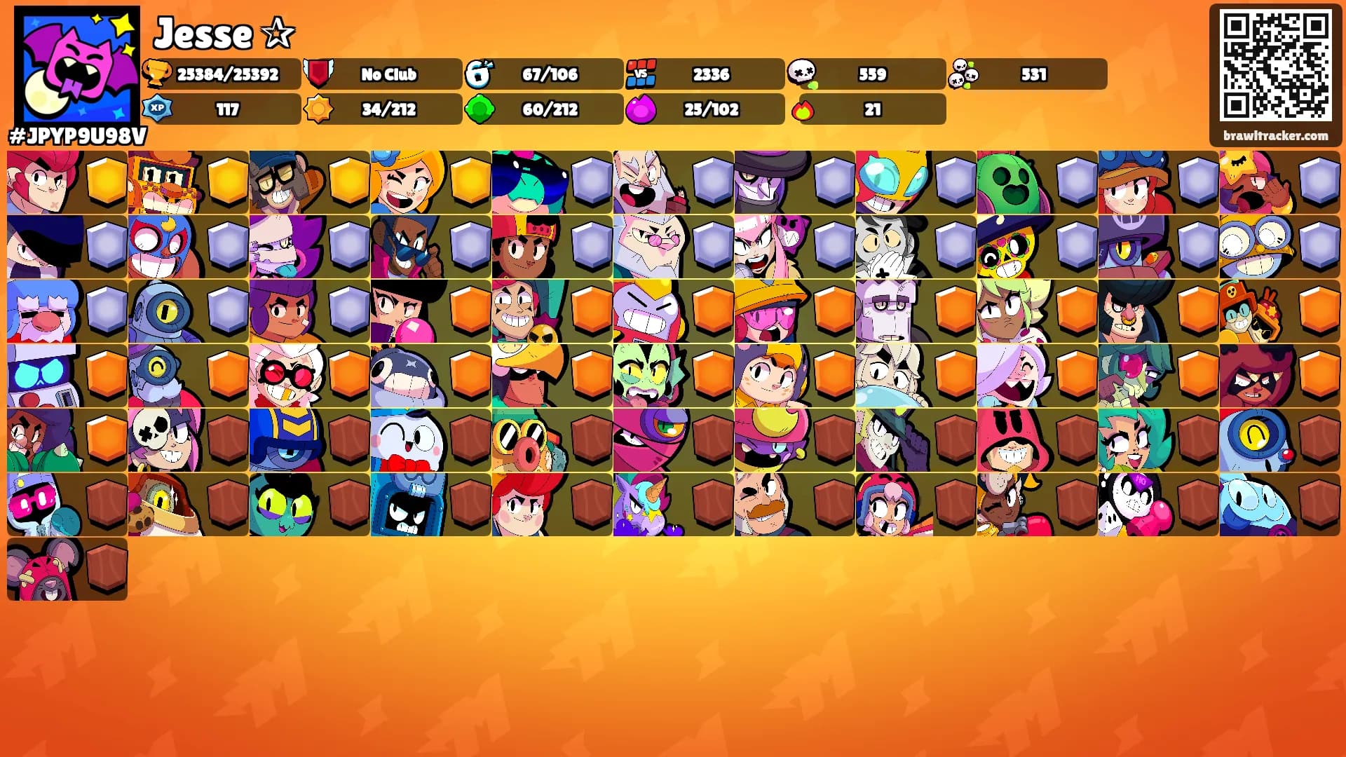 Jesse ✰'s Ranks