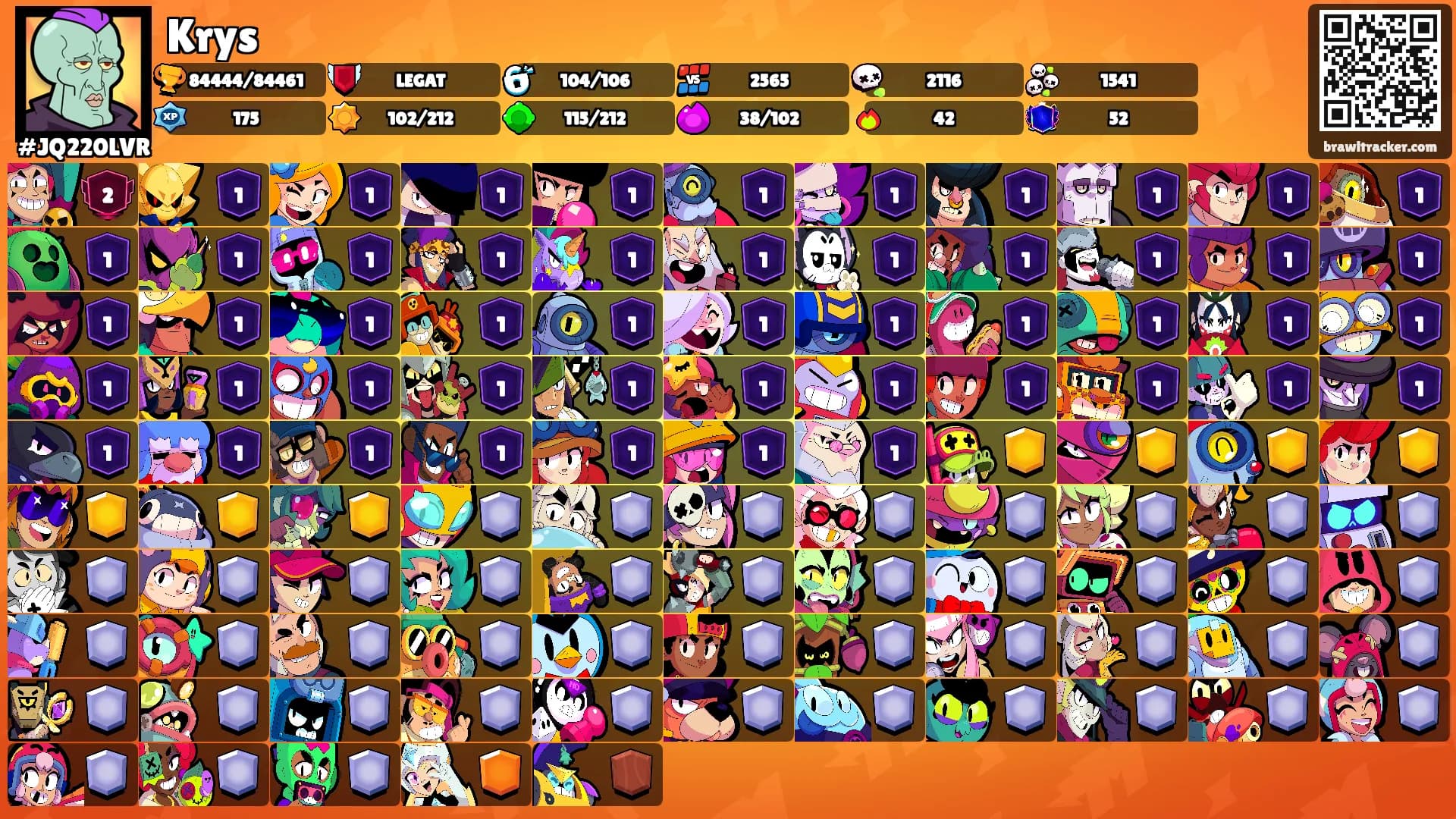 Krys's Ranks