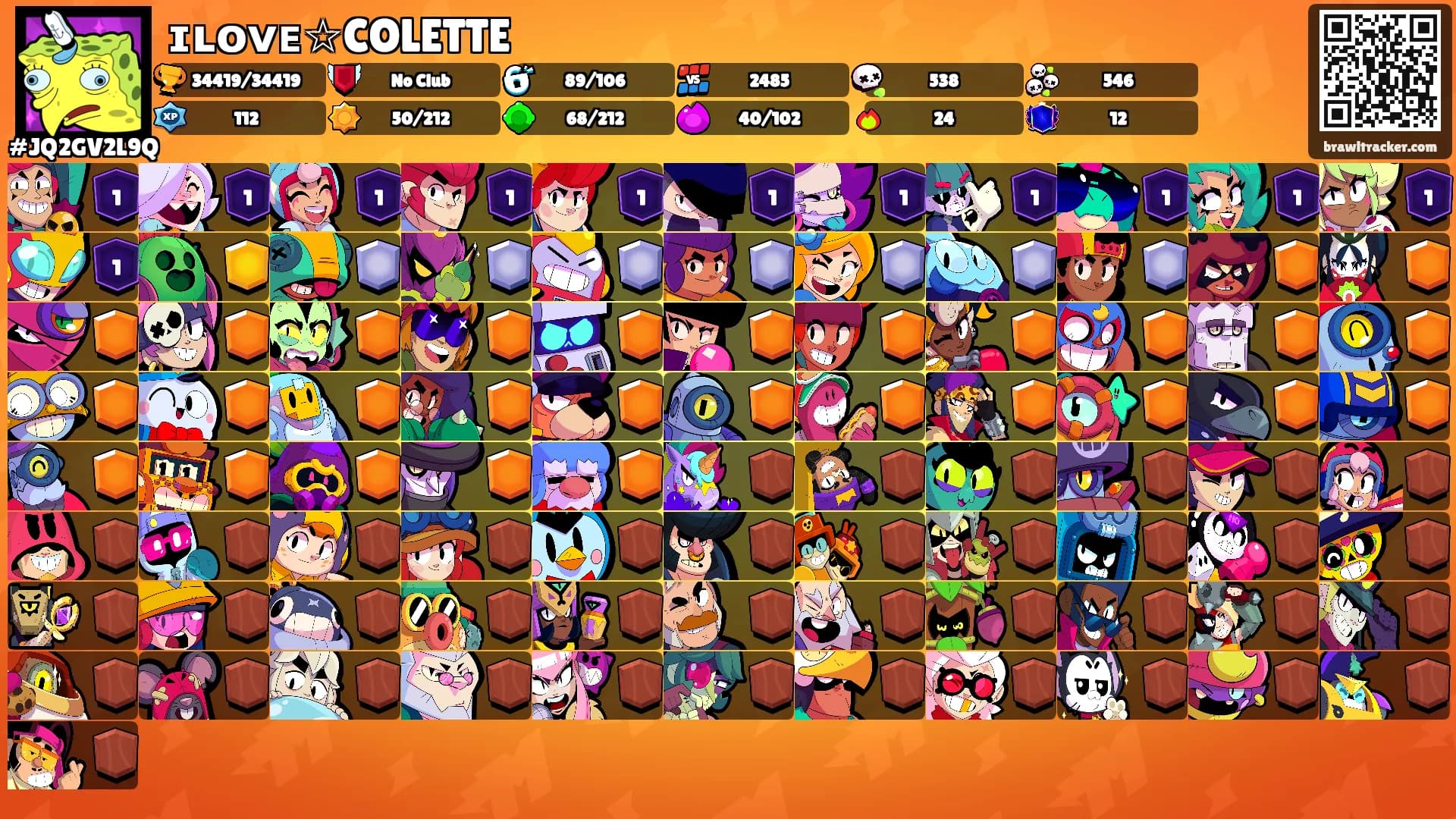 ɪʟᴏᴠᴇ☆COLETTE's Ranks