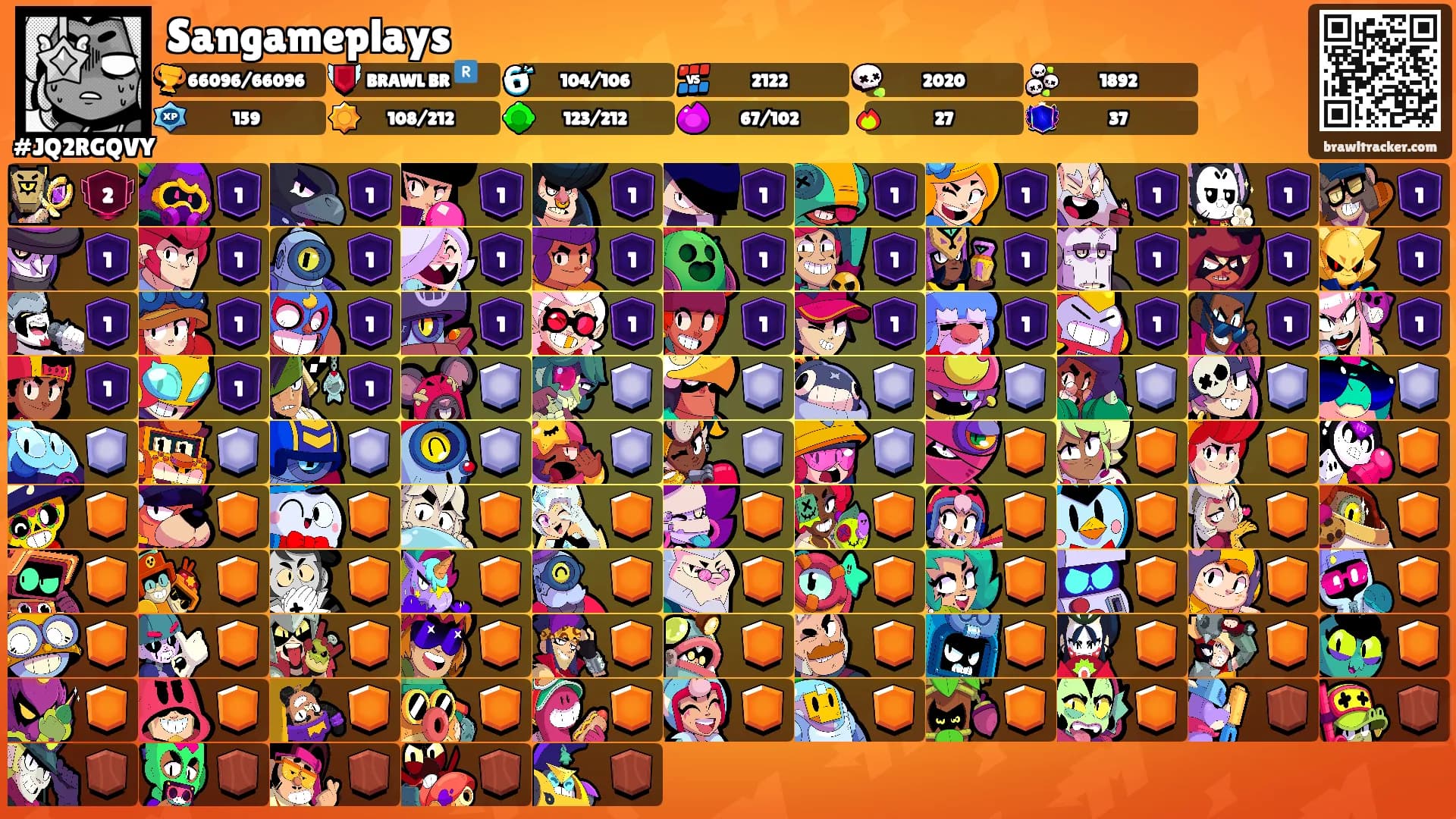 Sangameplays's Ranks