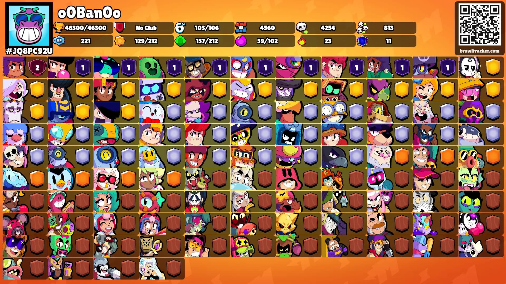 o0Ban0o's Ranks