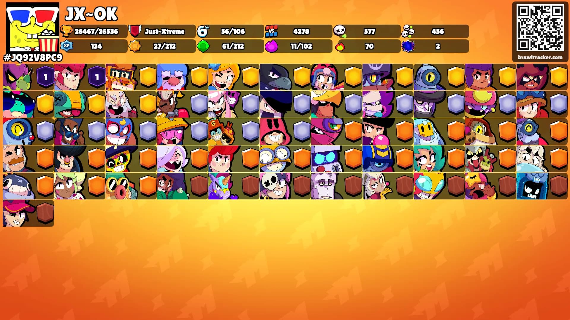 JX~OK's Ranks