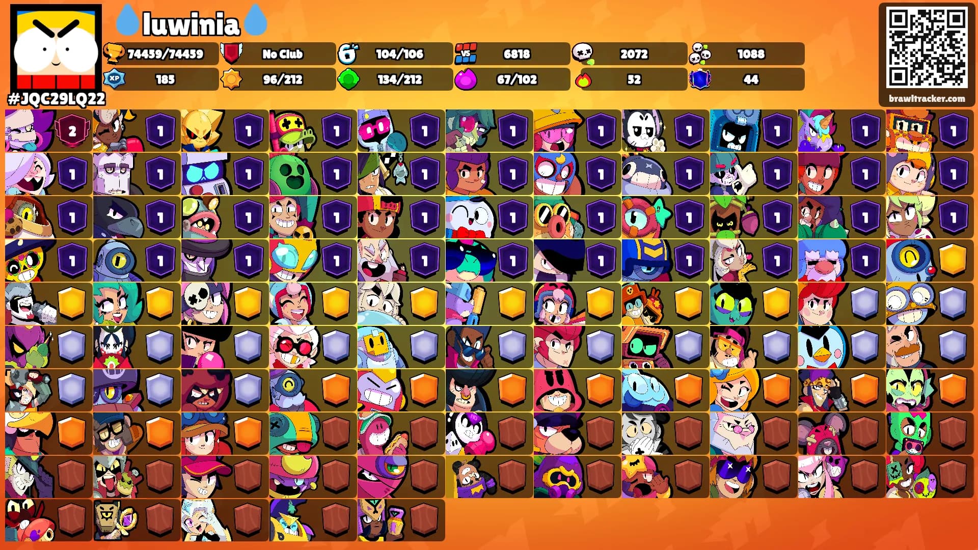 💧luwinia💧's Ranks
