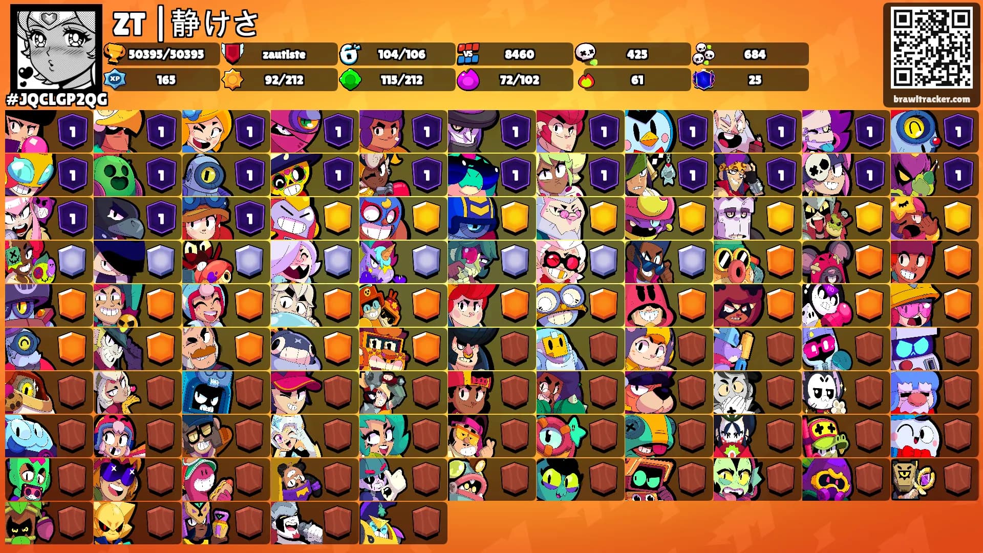 ZT |静けさ's Ranks