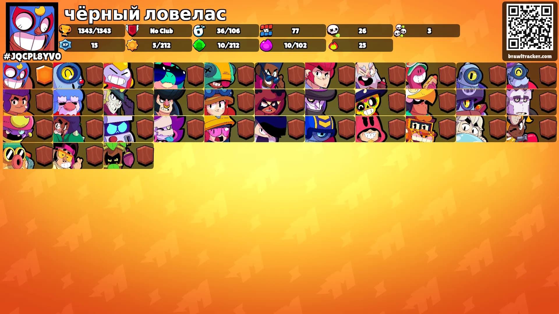 чёрный ловелас's Ranks