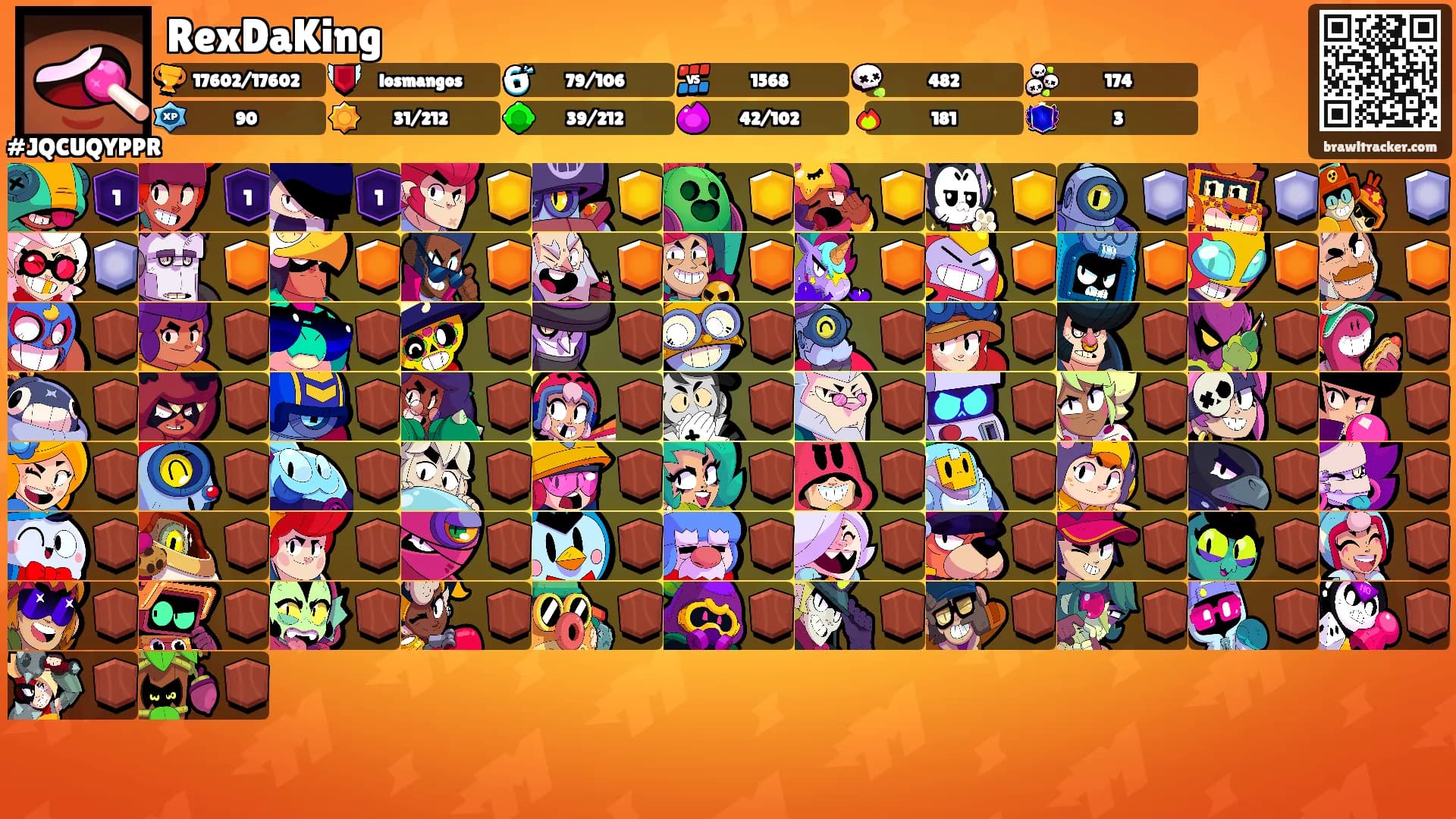 RexDaKing's Ranks