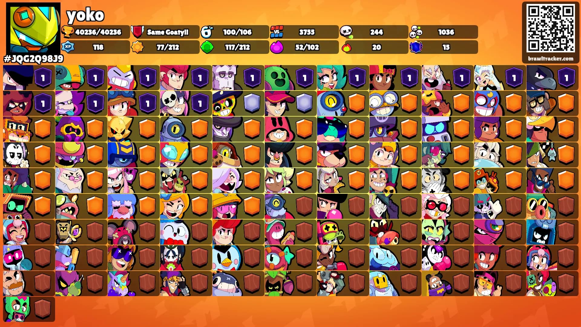 yoko's Ranks