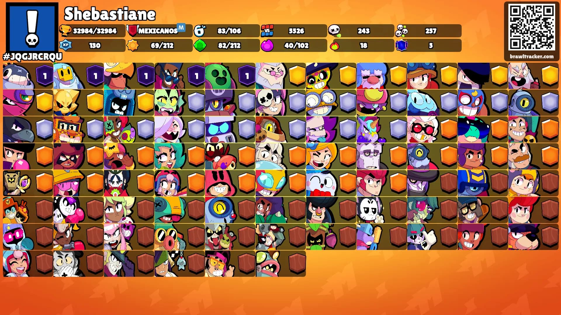 Shebastiane's Ranks