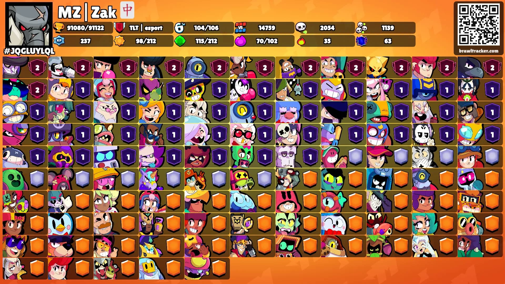 MZ|Zak 🀄️'s Ranks