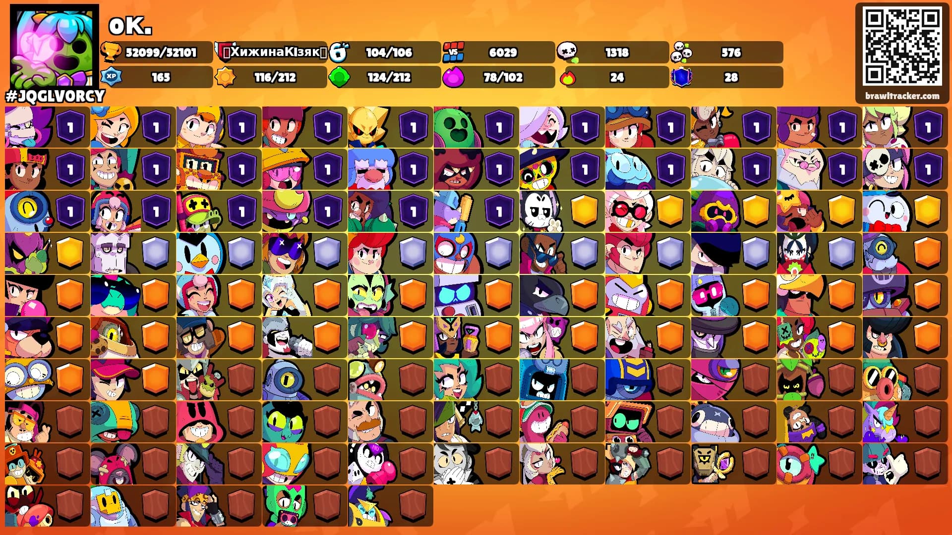 oк.'s Ranks