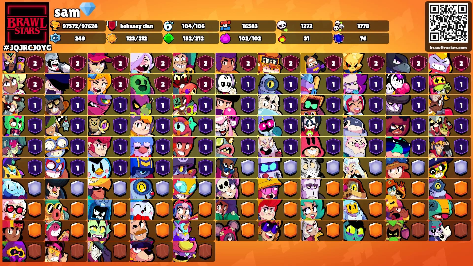 sam💎's Ranks