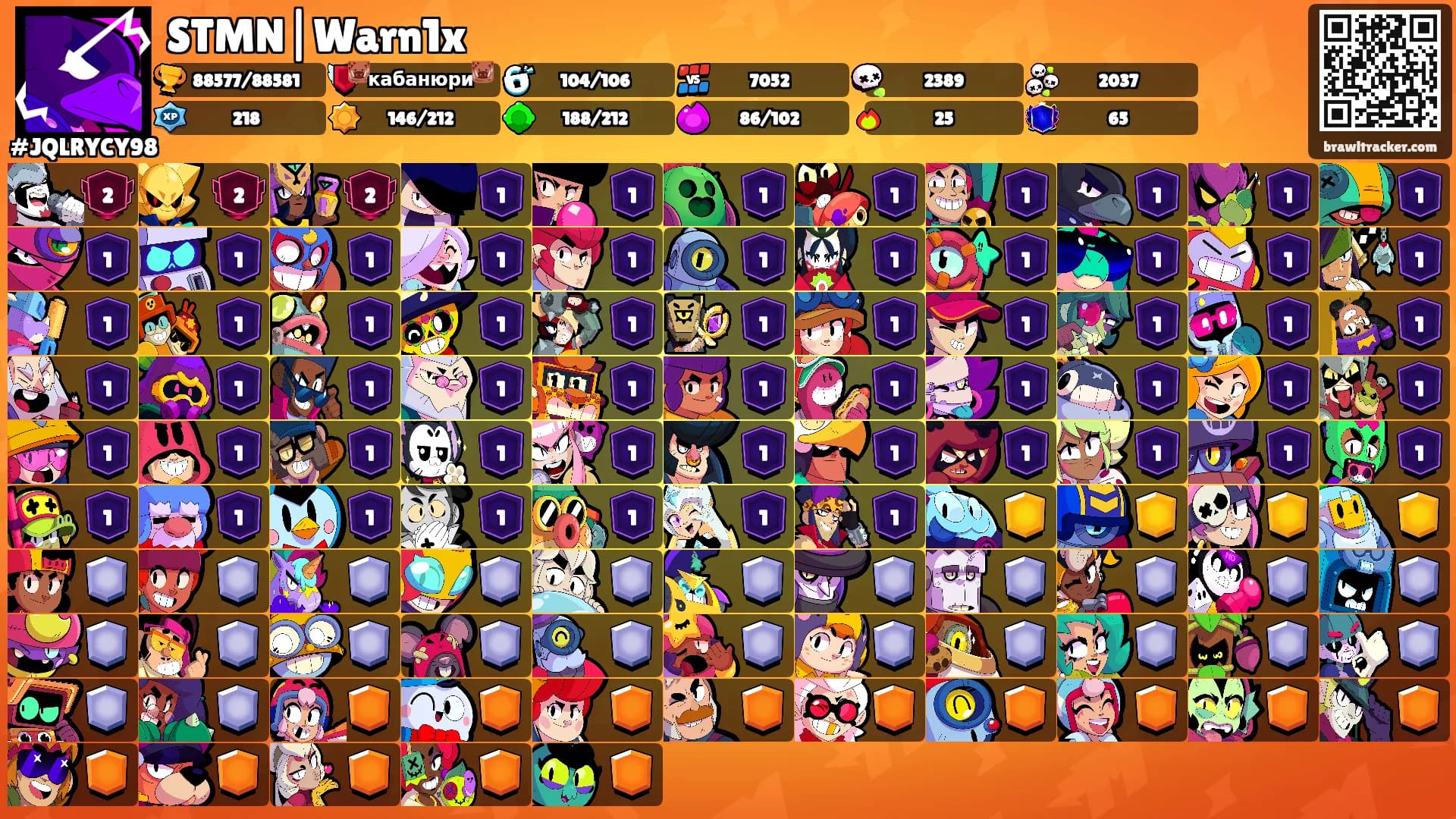 STMN|Warn1x's Ranks