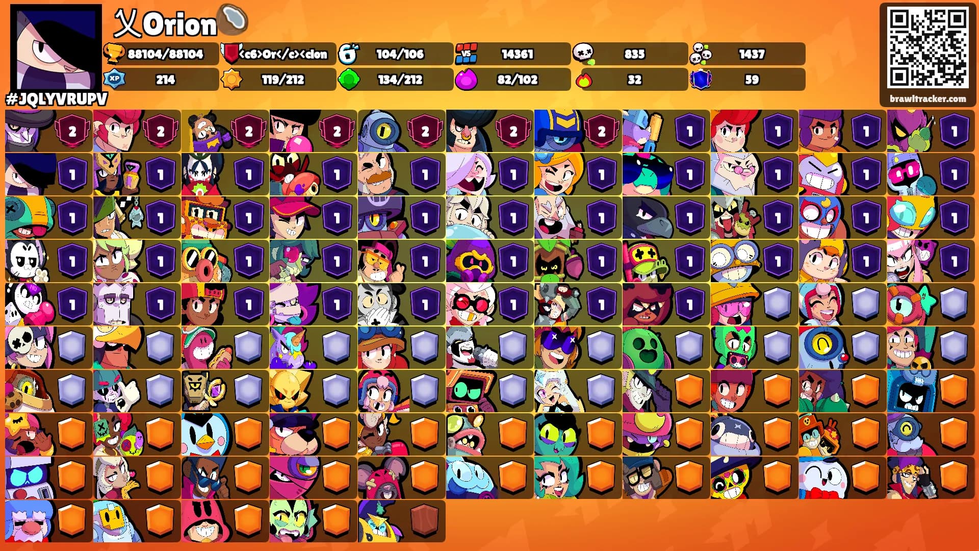 乂Orion🥥's Ranks