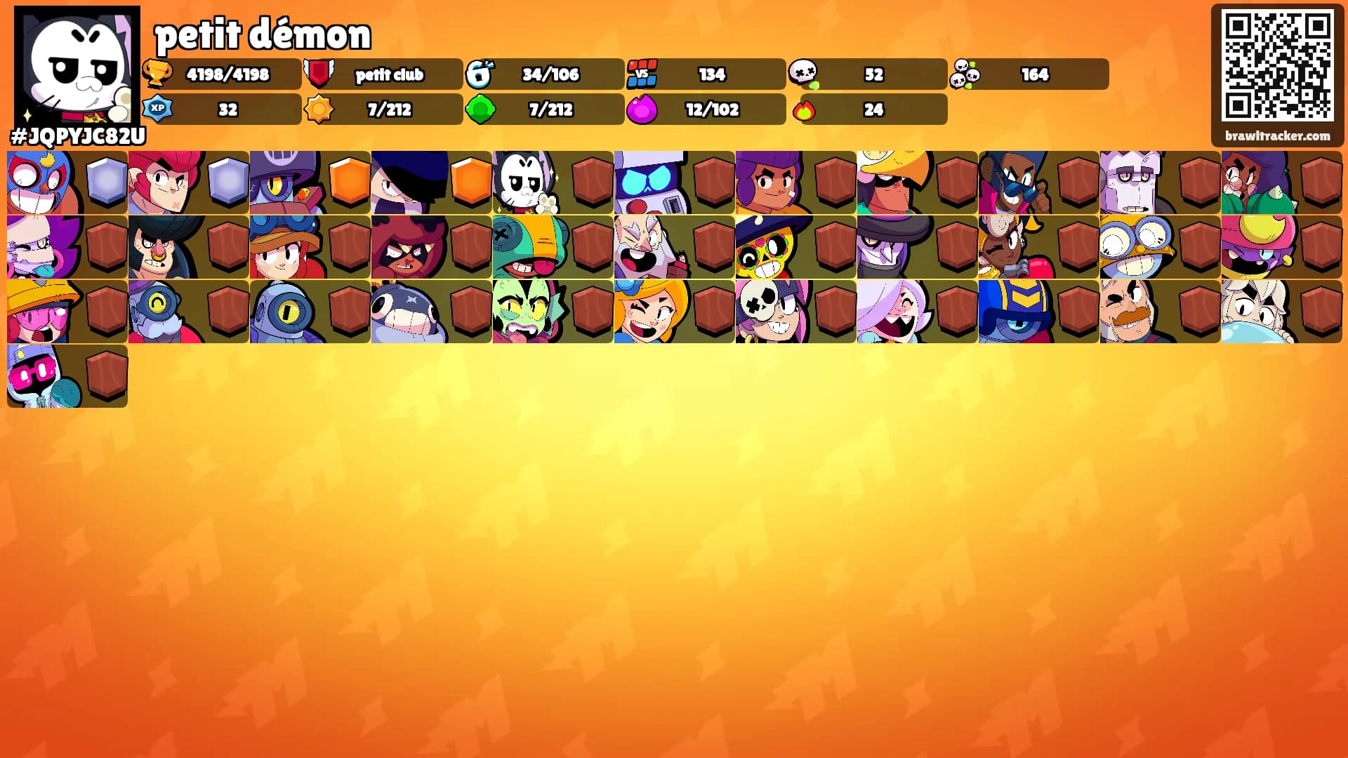 petit démon's Ranks